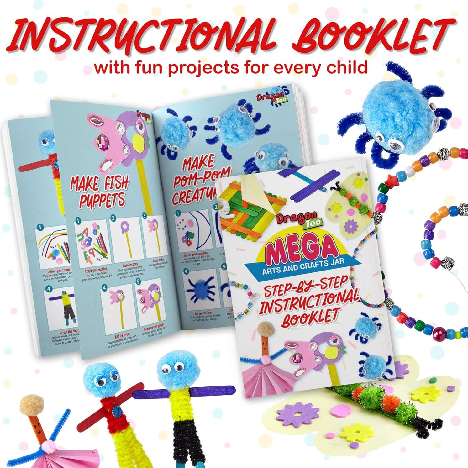 Kit de Manualidades Dragon Too - 1000 Piezas Creativas