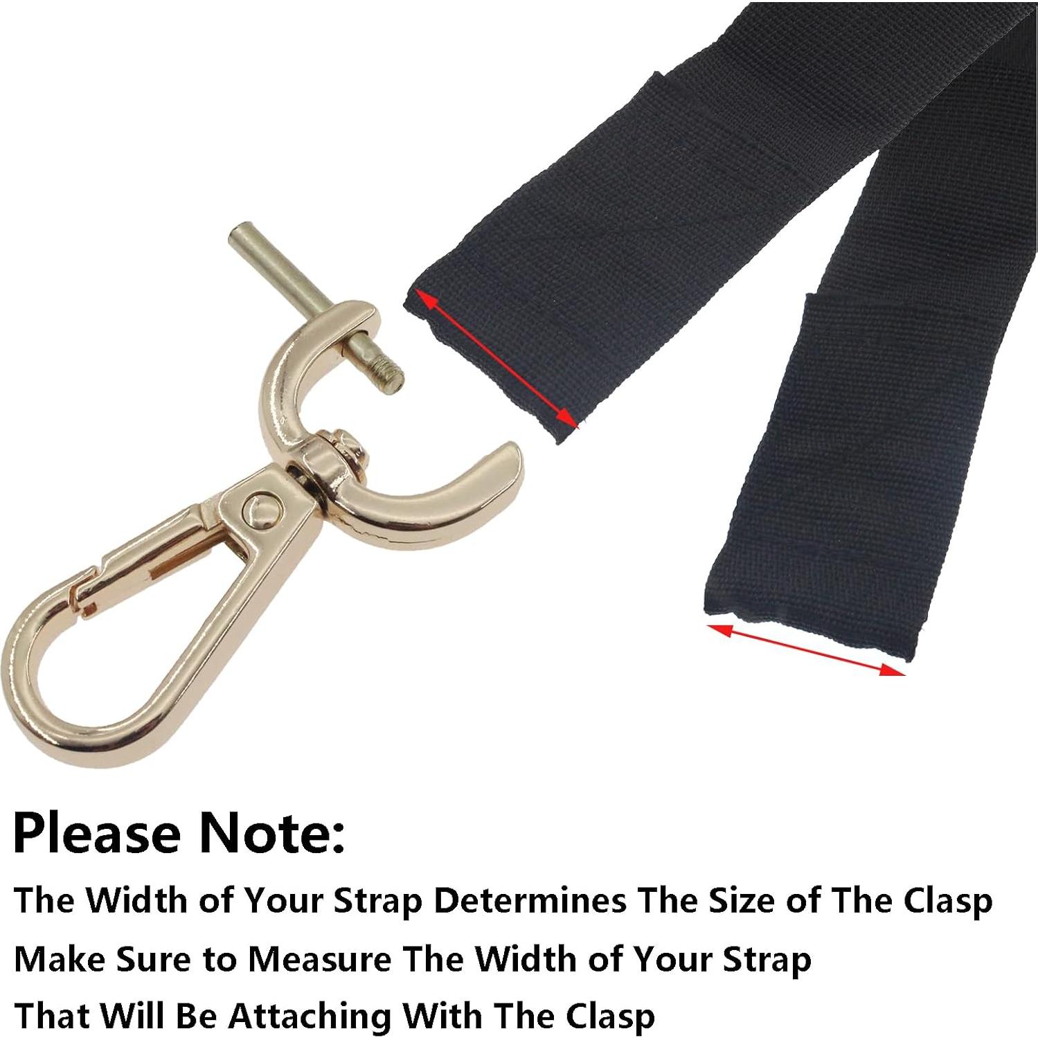 4 Ganchos de Cierre Giratorios SAFYY 3.8 cm Gunmetal