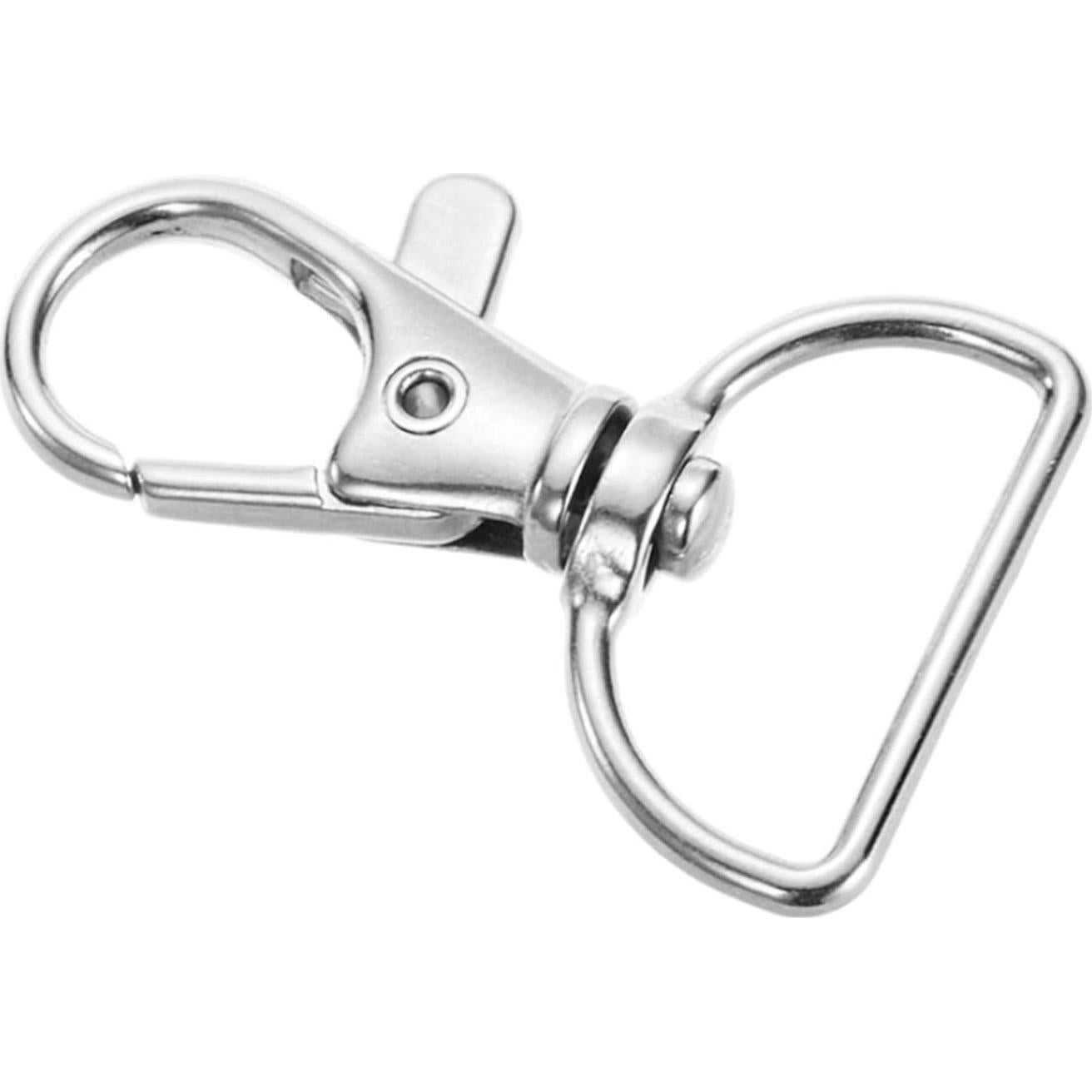 Ganchos Giratorios de Metal Hulless 40 Pcs 2.54 cm para Manualidades