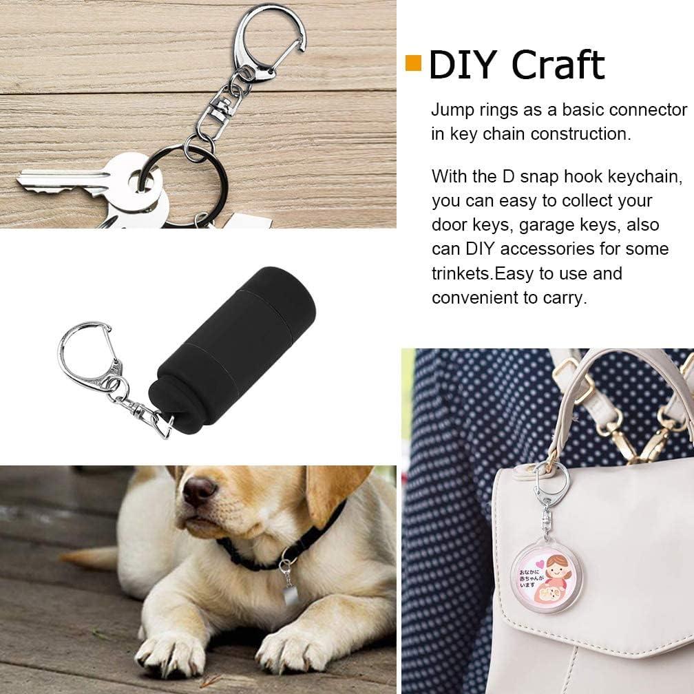 Cierres de Langosta Roctee 50 Piezas Plata para Llaveros