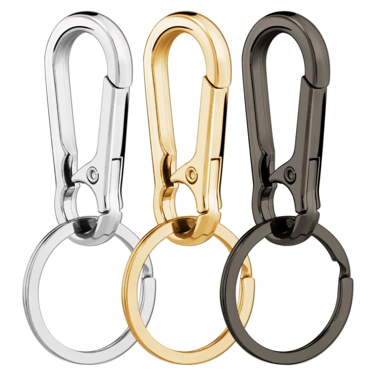 Llavero de Metal Hapeper 3 Piezas Clip Organizador