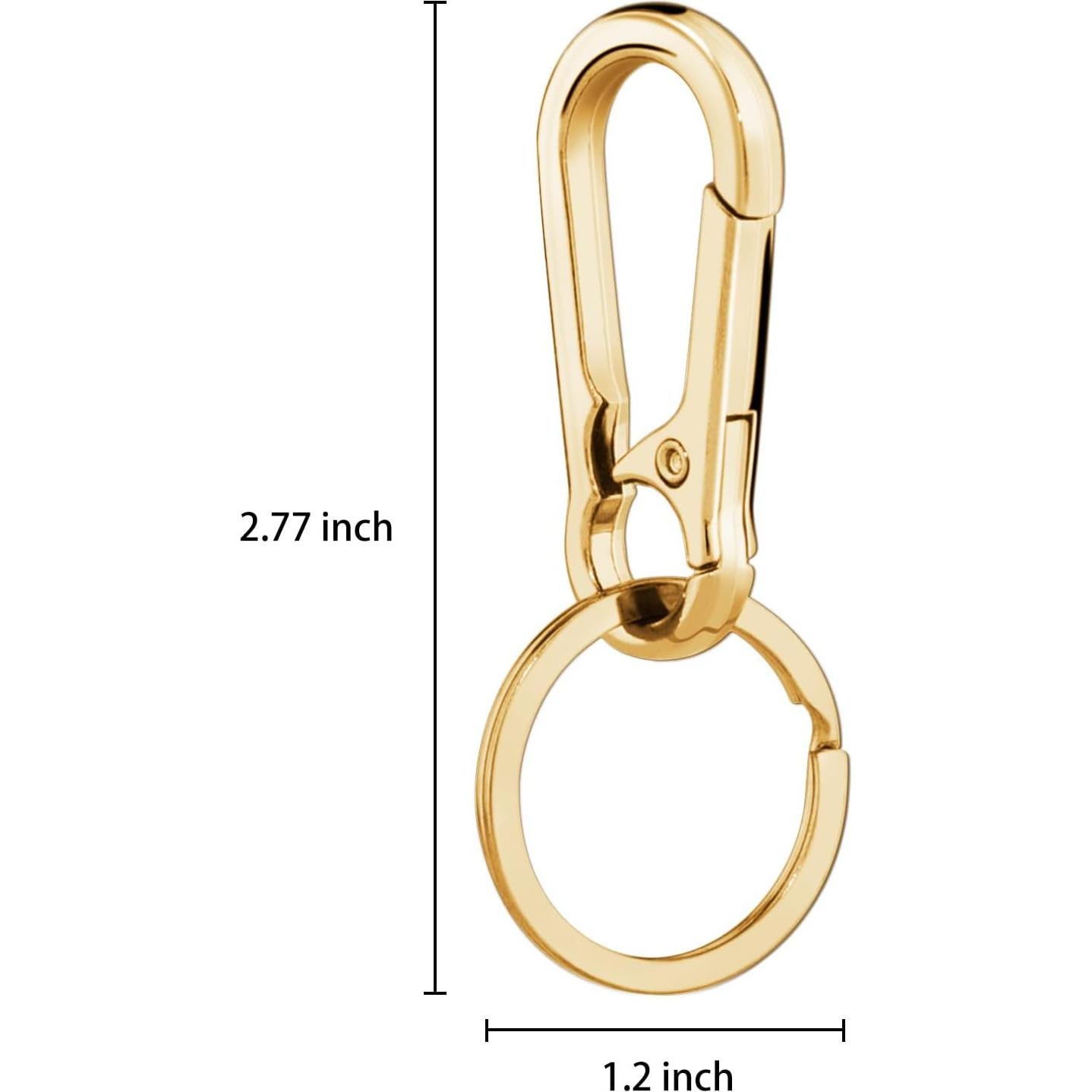 Llavero de Metal Hapeper 3 Piezas Clip Organizador