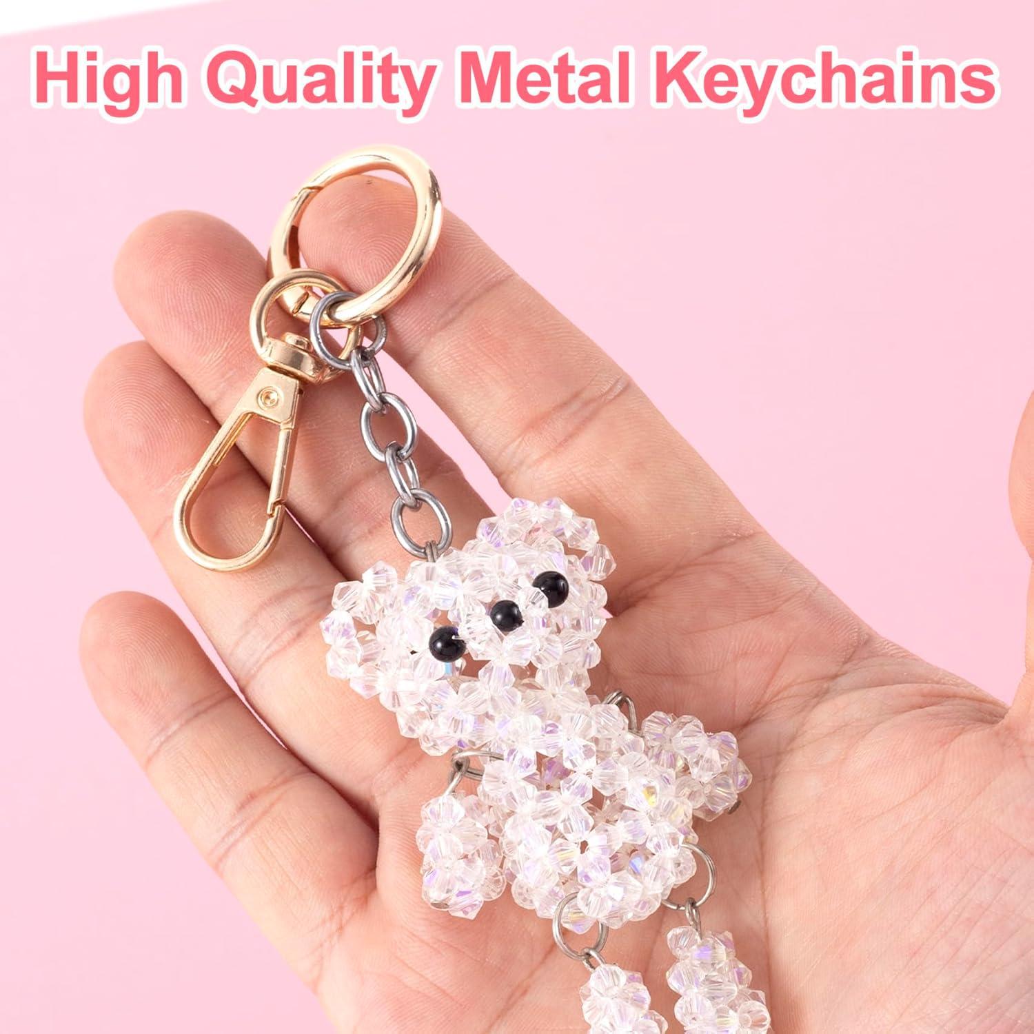 Clips de Gancho Giratorio OIIKI - 2 Tamaños Dorado Metal