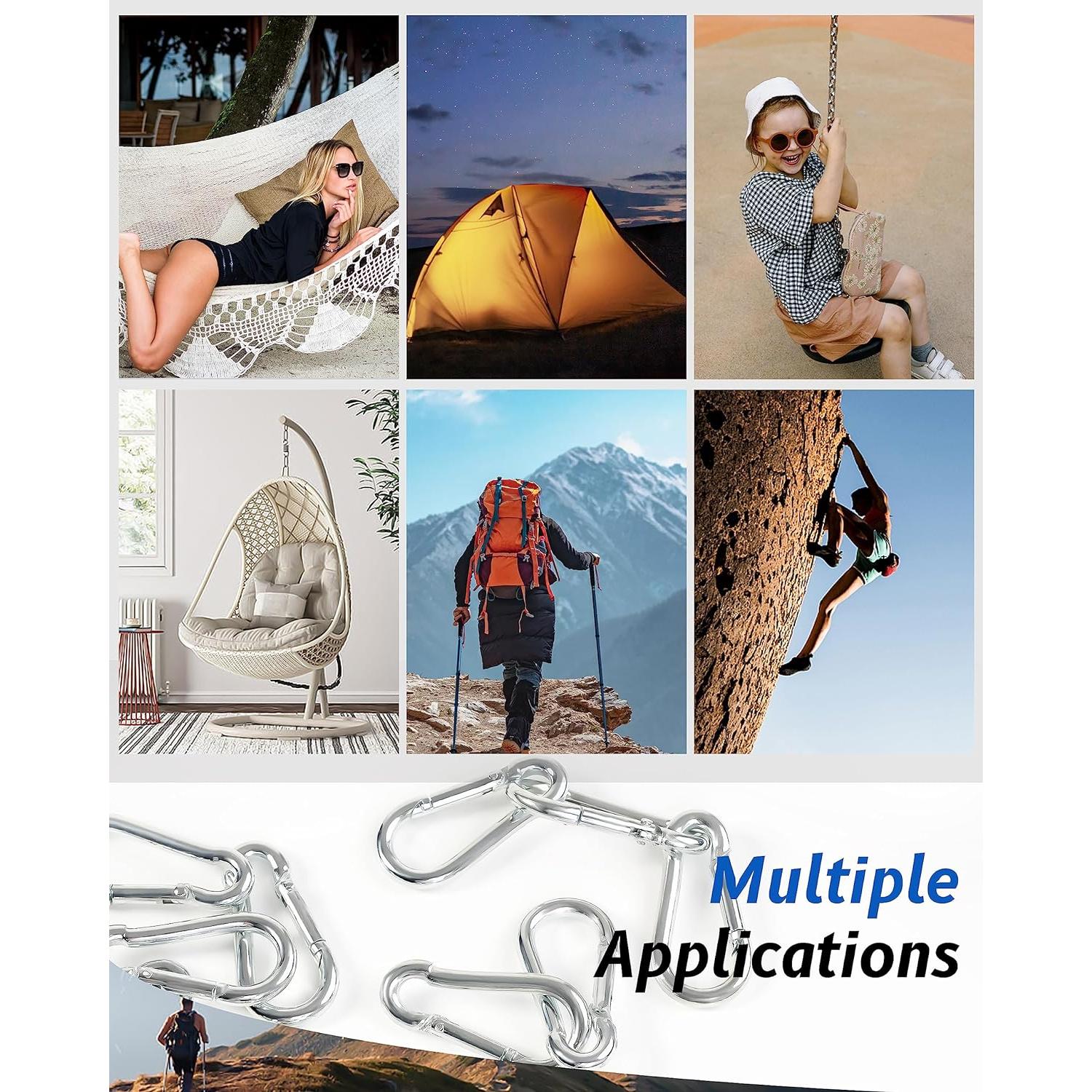 30 Clips de Carabineros DF DUALFERV 3.98cm Acero Inoxidable