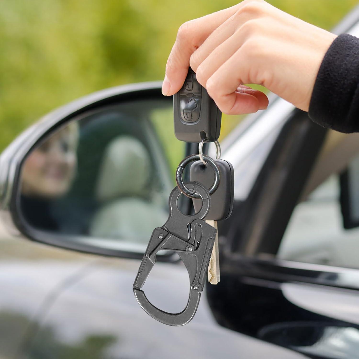 Gancho Carabinero Ahiller JRK, Clip de Llave Zinc 7.87 cm