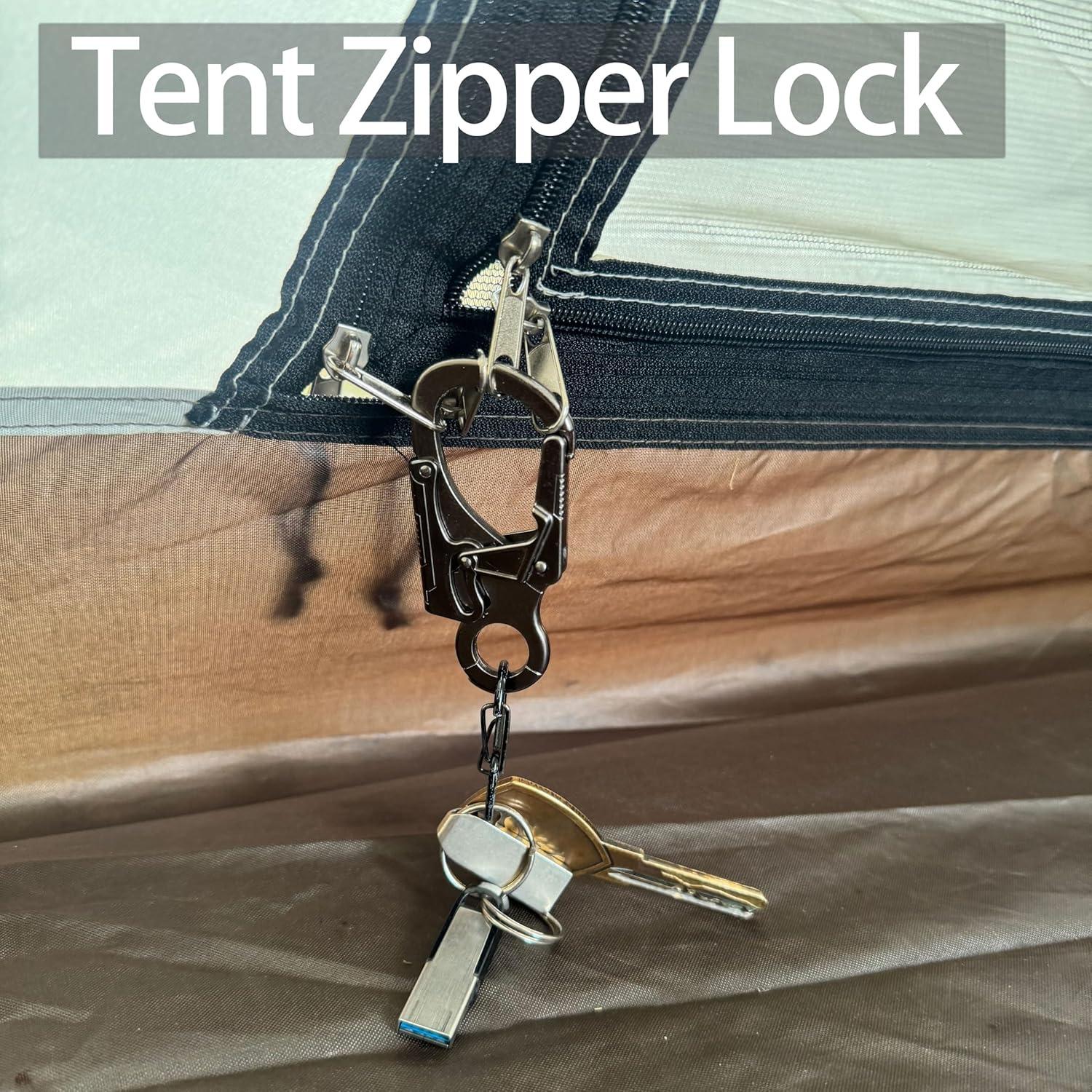 Gancho Carabinero Ahiller JRK, Clip de Llave Zinc 7.87 cm