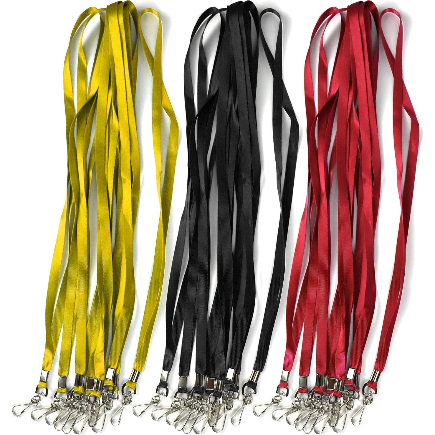 Cintas para el cuello Hontmy 50 Piezas Nylon Colorido