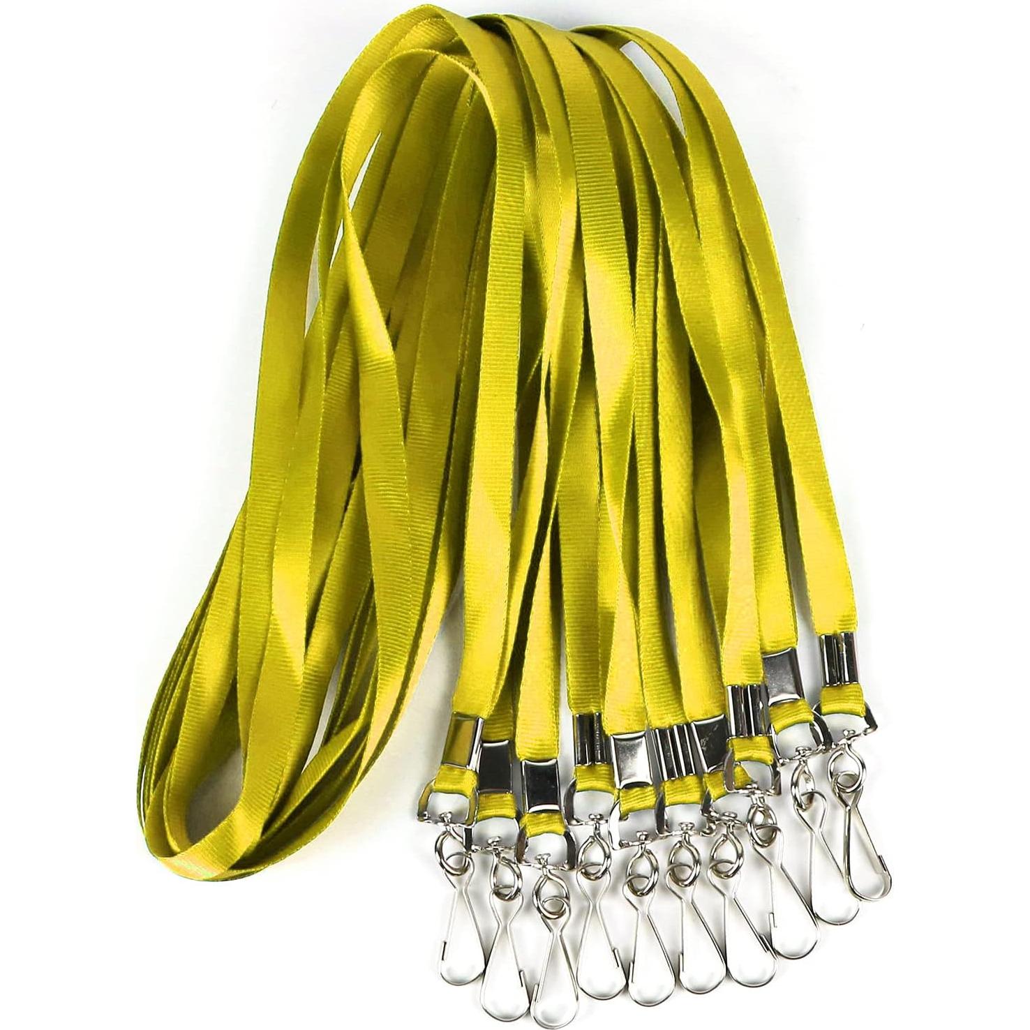 Cintas para el cuello Hontmy 50 Piezas Nylon Colorido