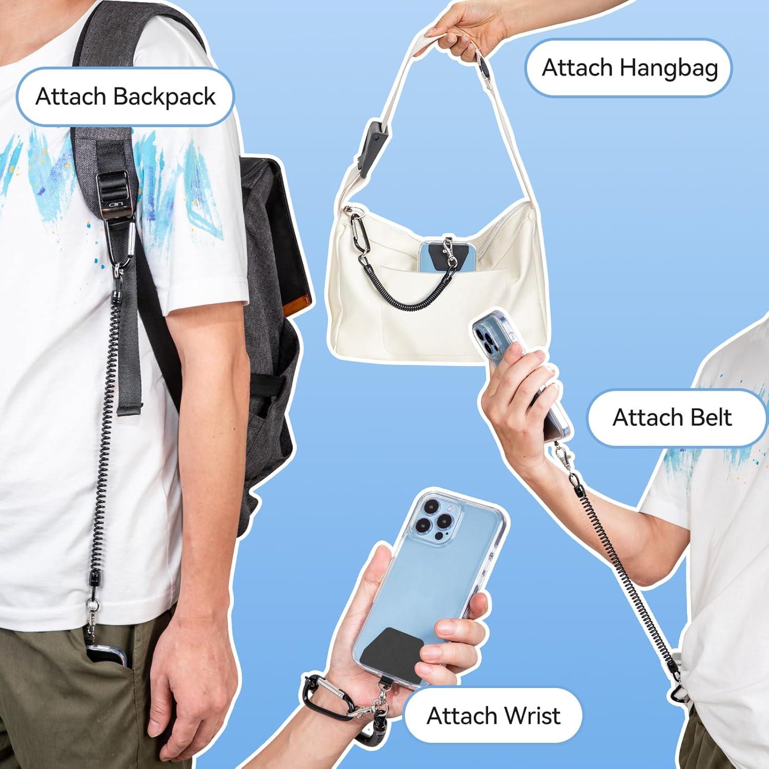 Lanyard Antirrobo SHANSHUI para Teléfono Universal - 2 Piezas