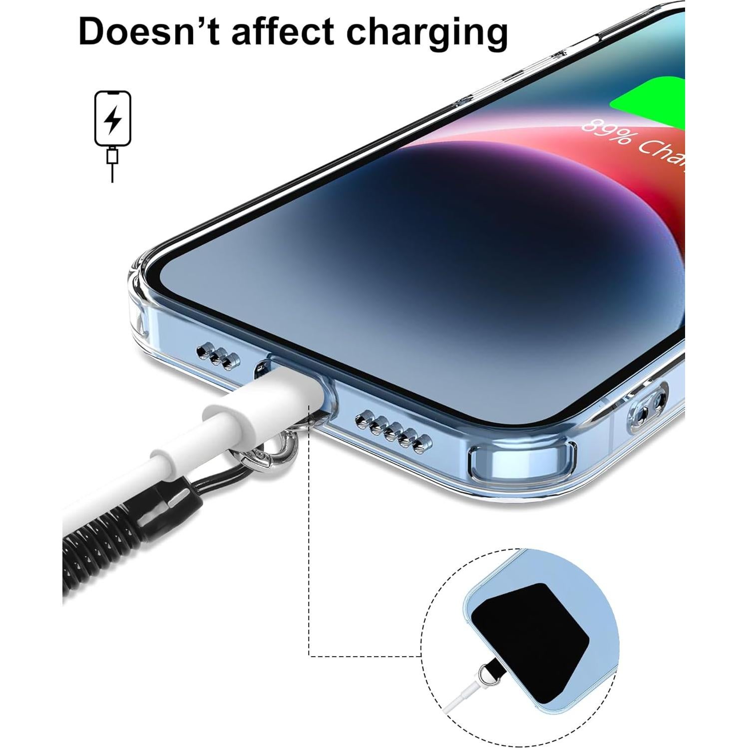 Lanyard Antirrobo SHANSHUI para Teléfono Universal - 2 Piezas