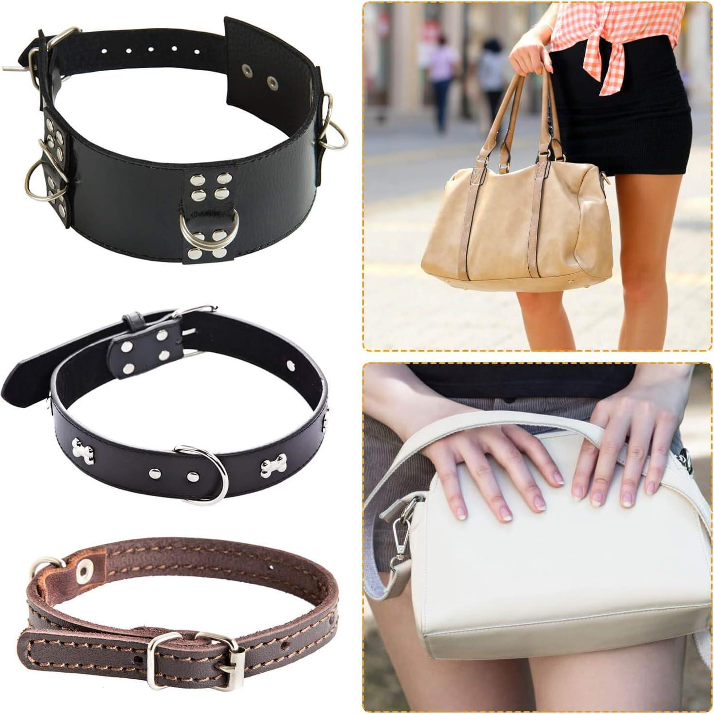 Hardware para Bolsos PAXCOO 50pcs Ganchos y Anillos D 1.9cm