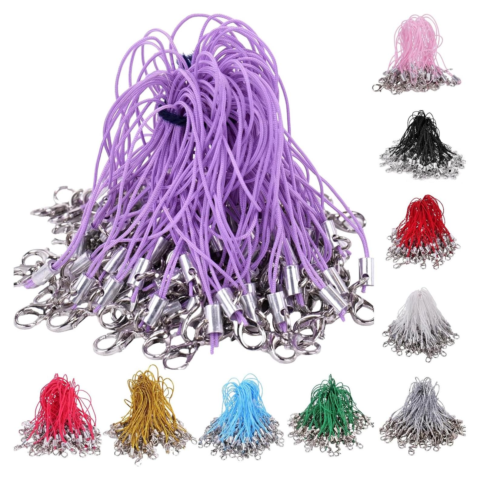 100 Correas de Encanto DIY MINI-FACTORY con Cierre de Langosta