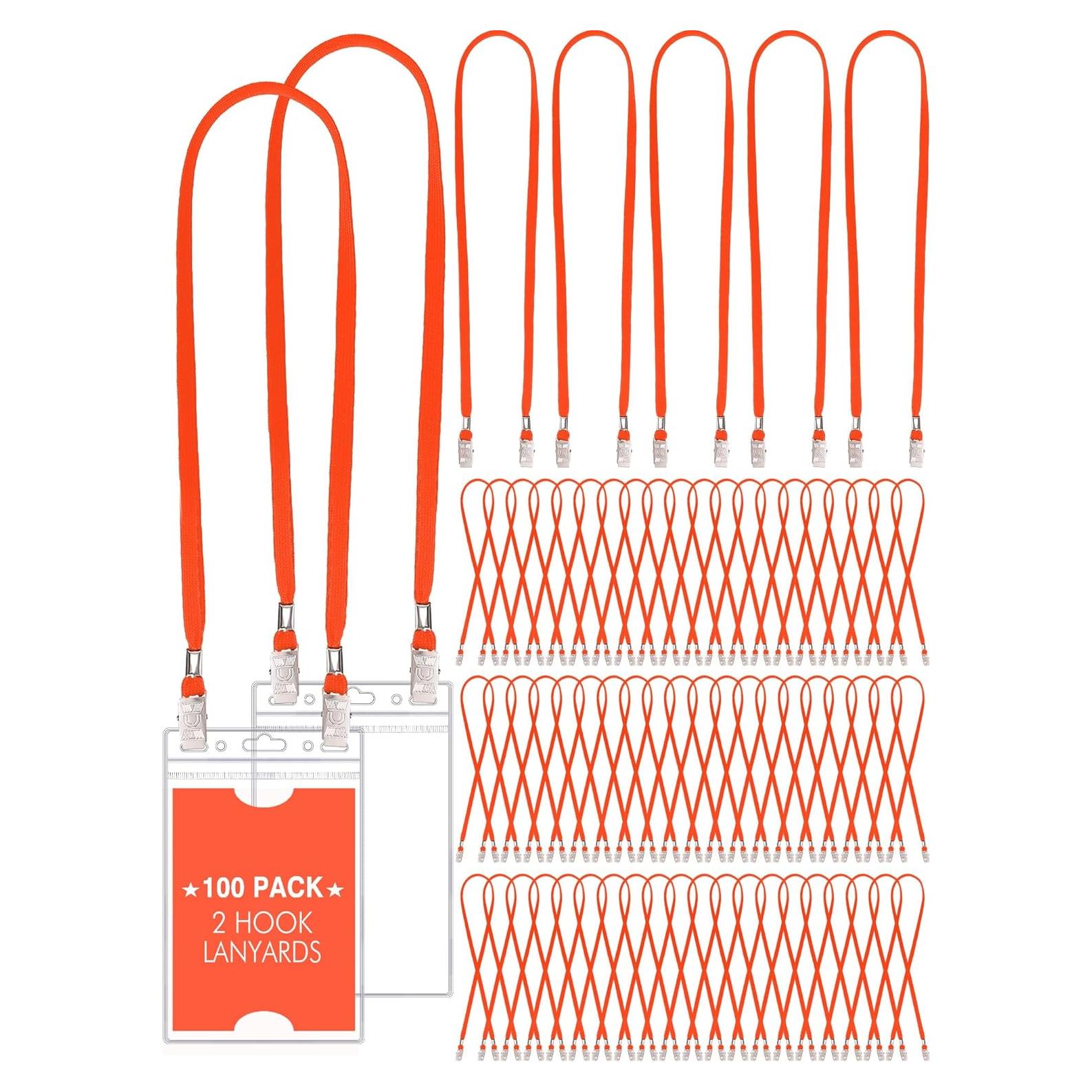 Cintas de Identificación Patelai 100 Piezas Naranja 91.44 cm