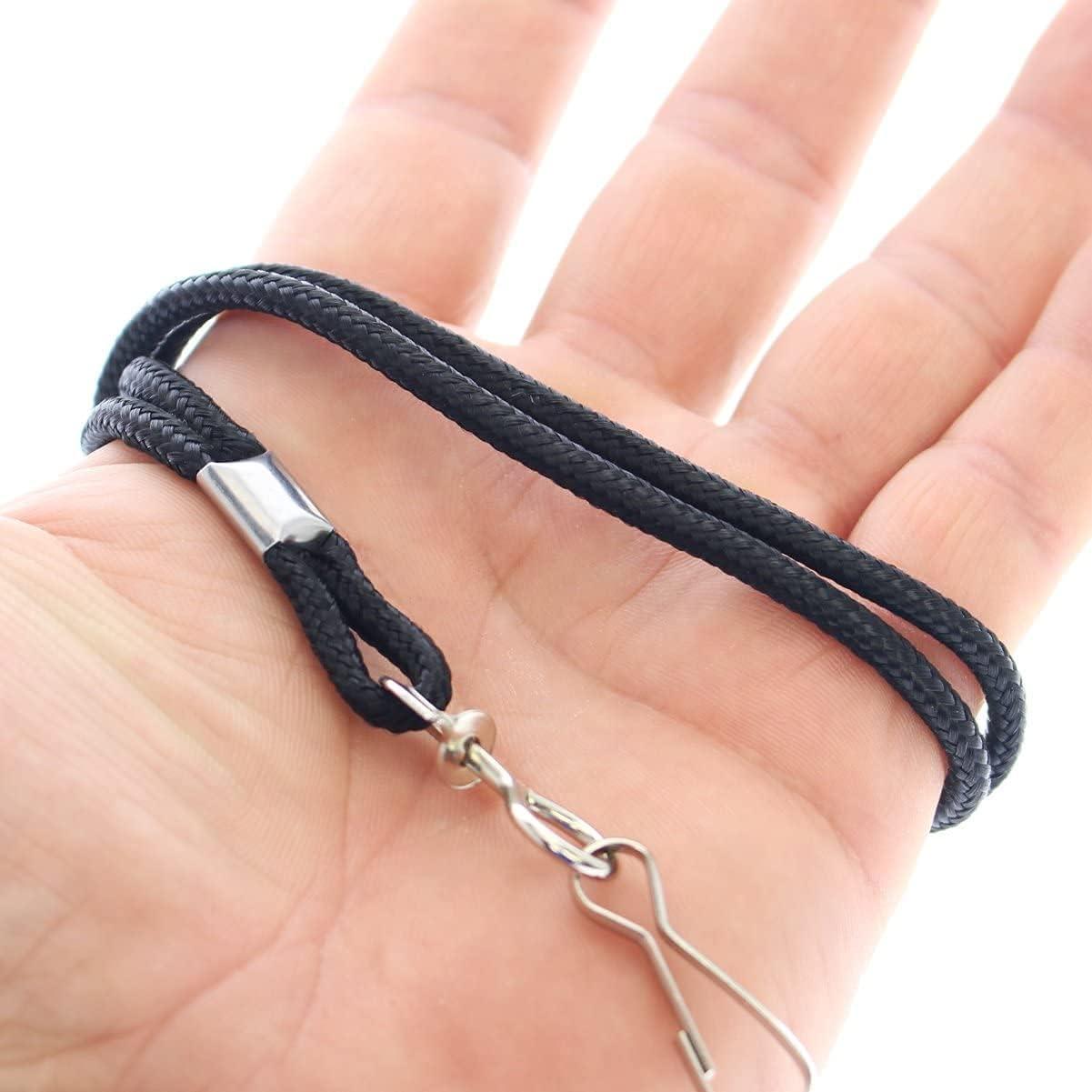 Cinta negra con gancho giratorio Specialist ID 1/4" x 91 cm