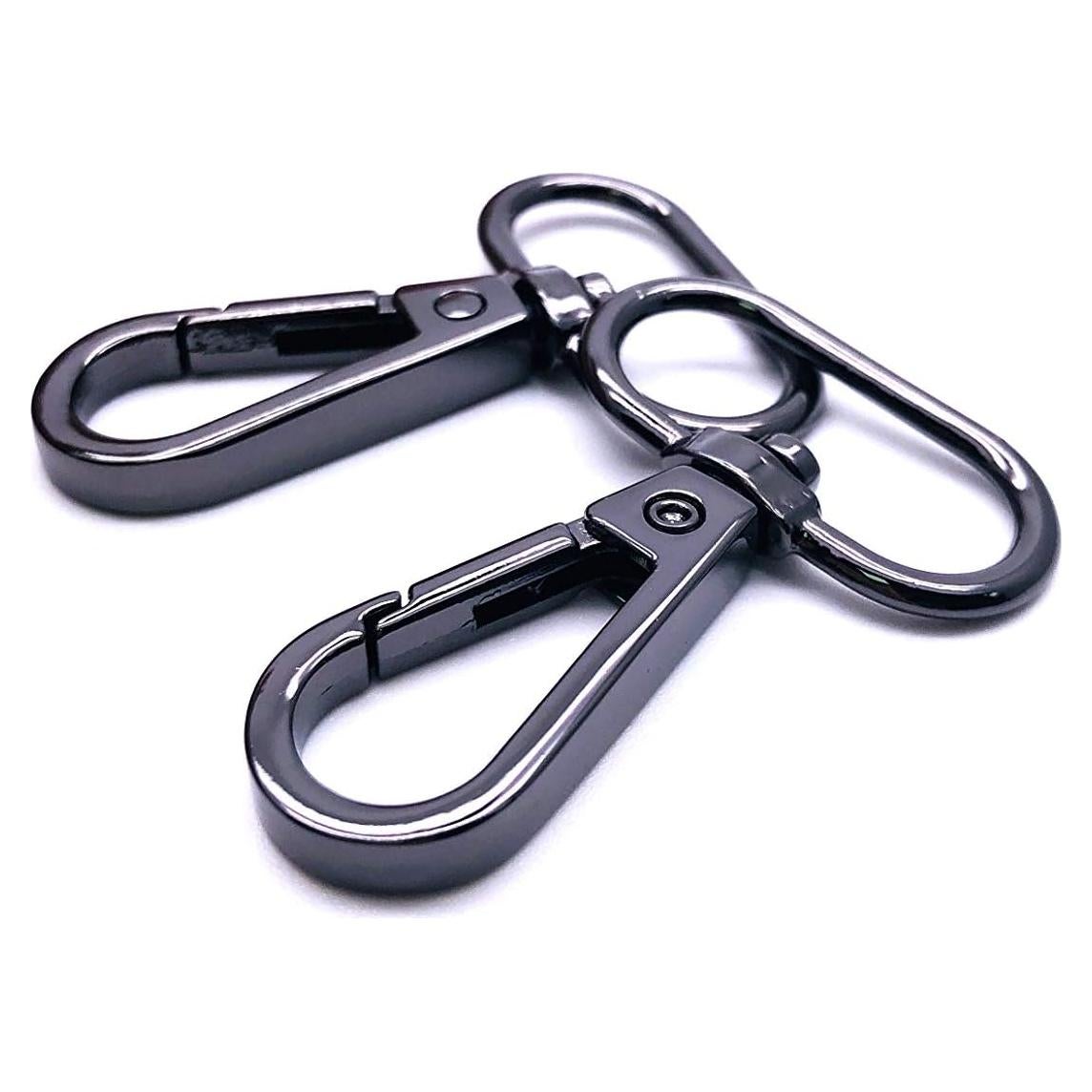 Ganchos de langosta giratorios Goyunwell 1" (15 unidades) Gunmetal