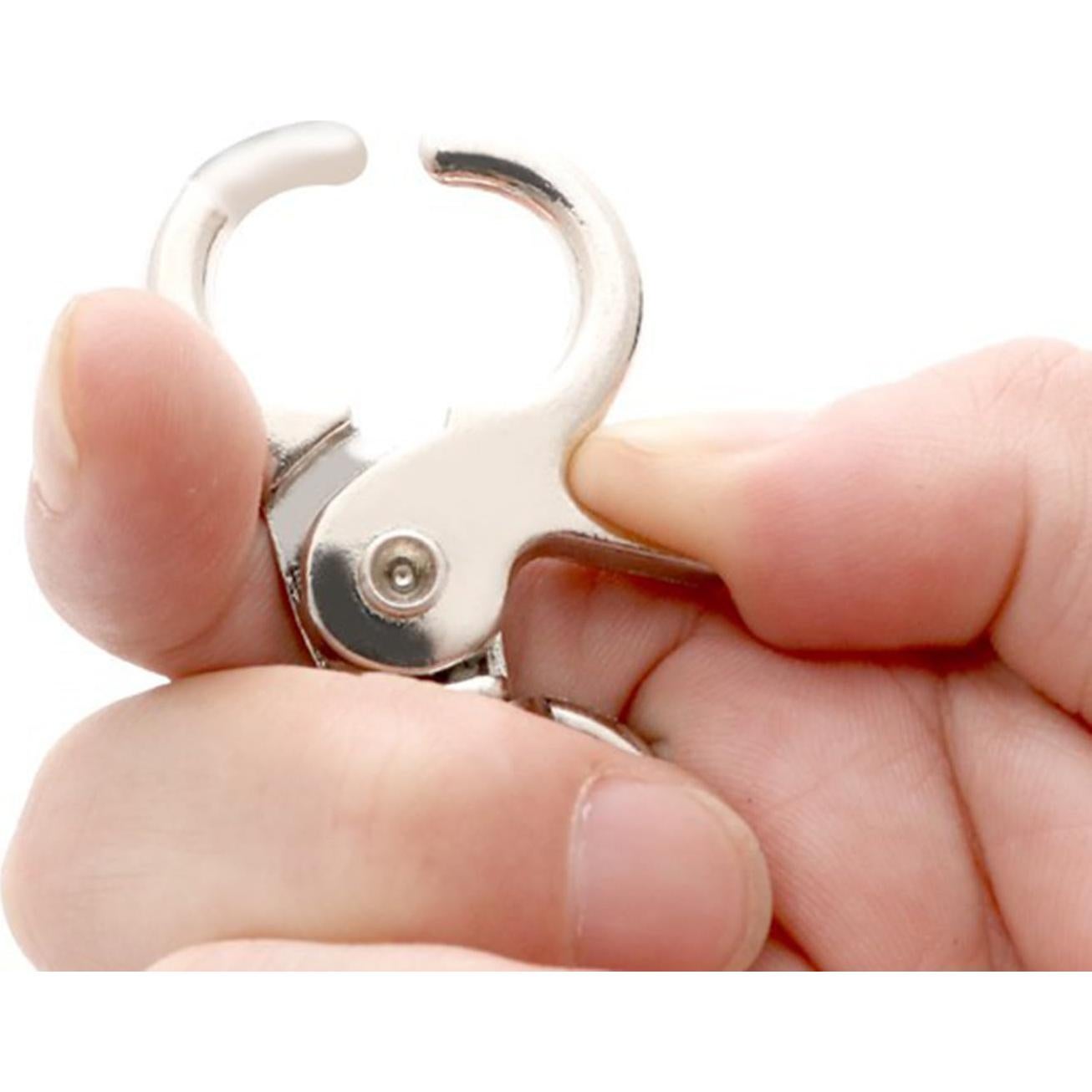 Gancho de Resorte Maxmoral 5PCS 6x3.2cm Clip Giratorio