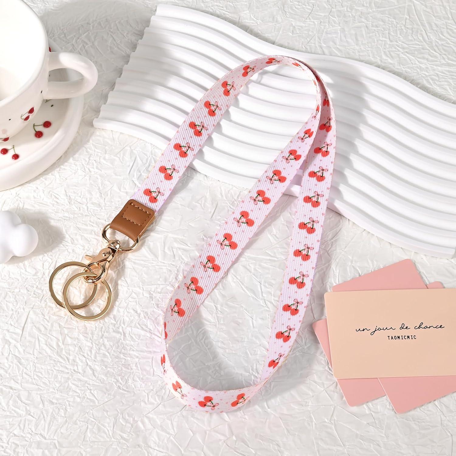 Cinta para Insignias Knagsfa Cereza Rosa 45.72cm con Gancho