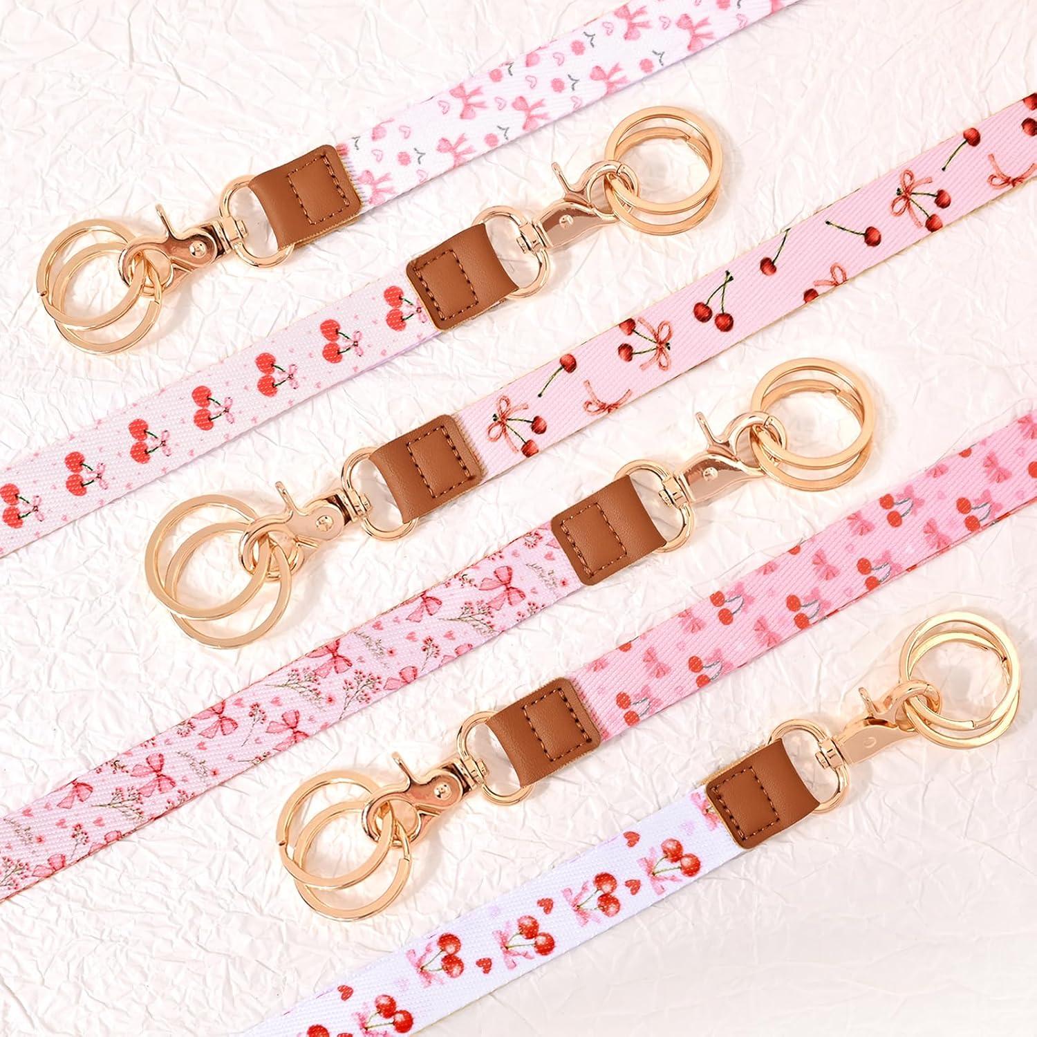 Cinta para Insignias Knagsfa Cereza Rosa 45.72cm con Gancho