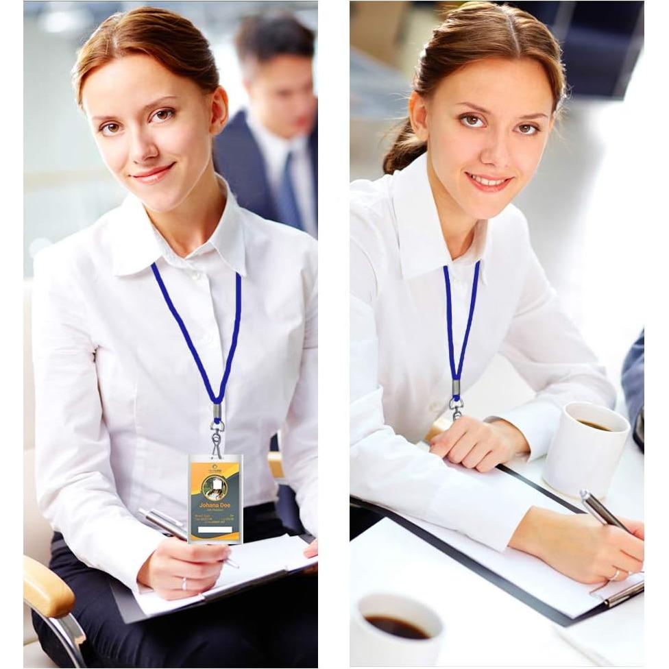 120 Cintas Azules BAITEER con Gancho Giratorio 91.44 cm