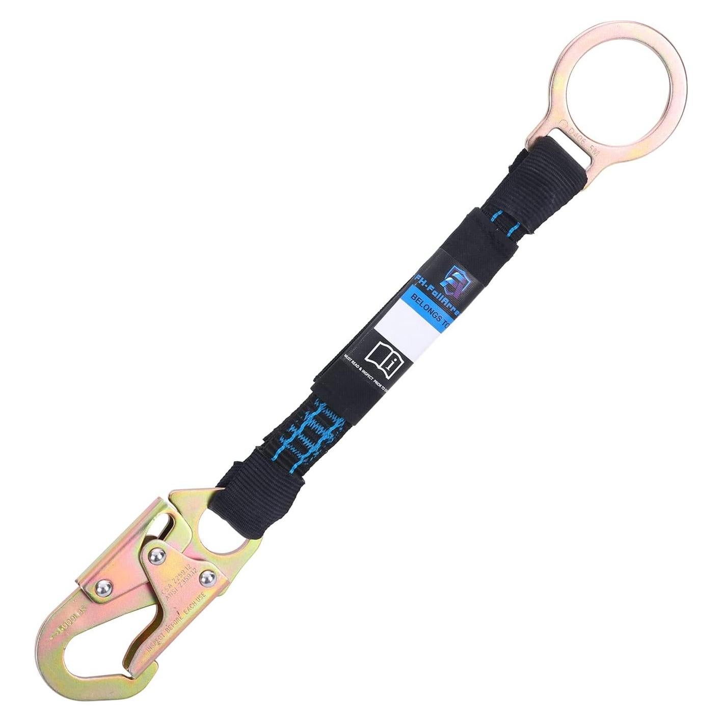 Extensor D Ring 45.72 cm FHFallArrest con Gancho Automático