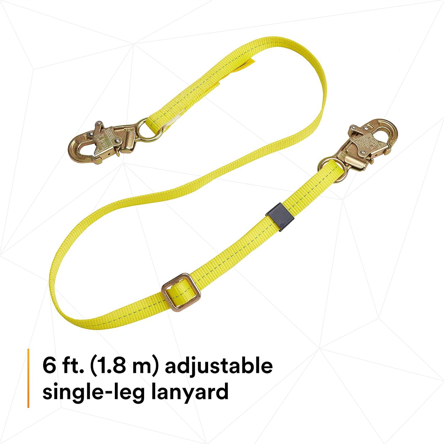 Cuerda de Posicionamiento Ajustable 3M DBI-SALA 1.8m Amarillo