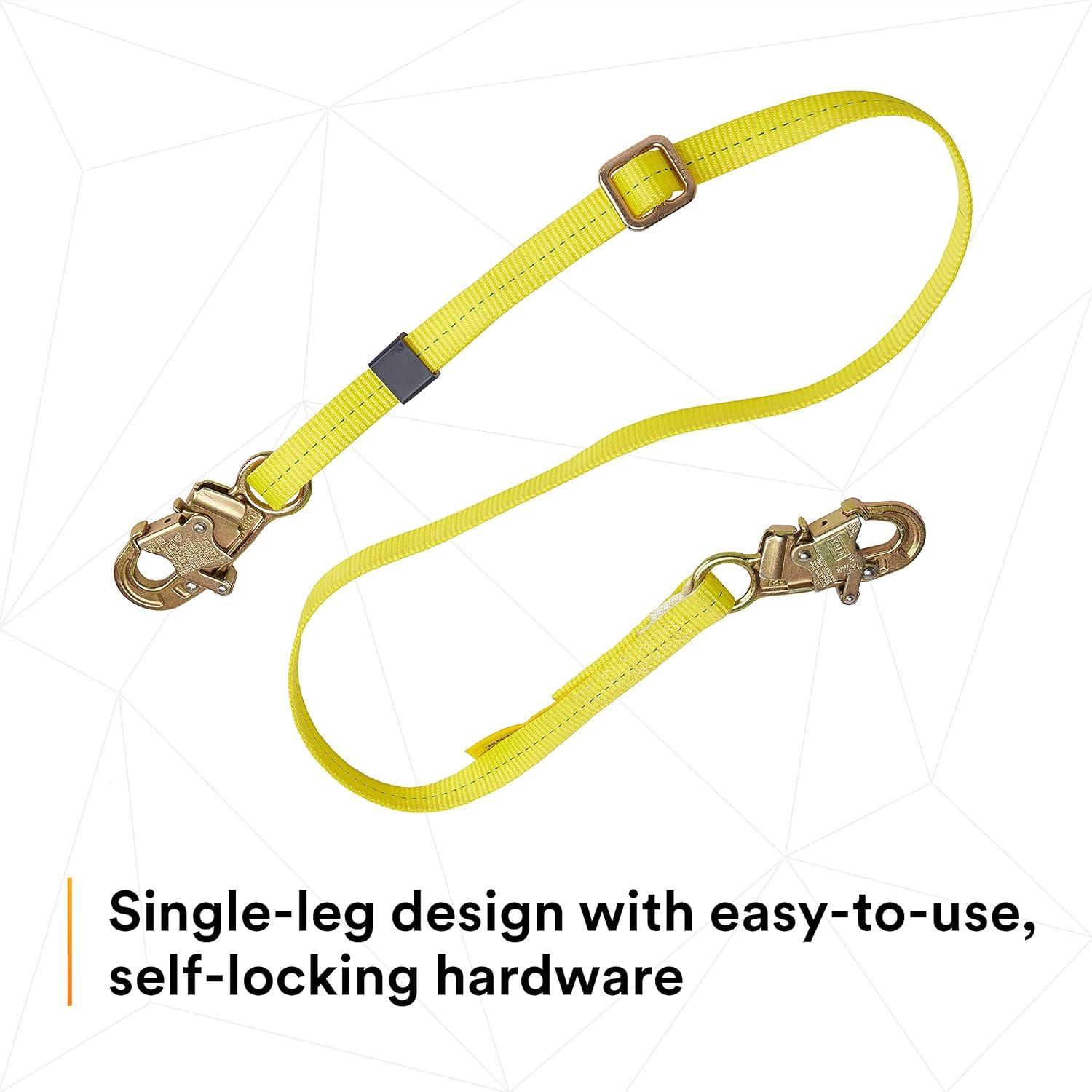 Cuerda de Posicionamiento Ajustable 3M DBI-SALA 1.8m Amarillo