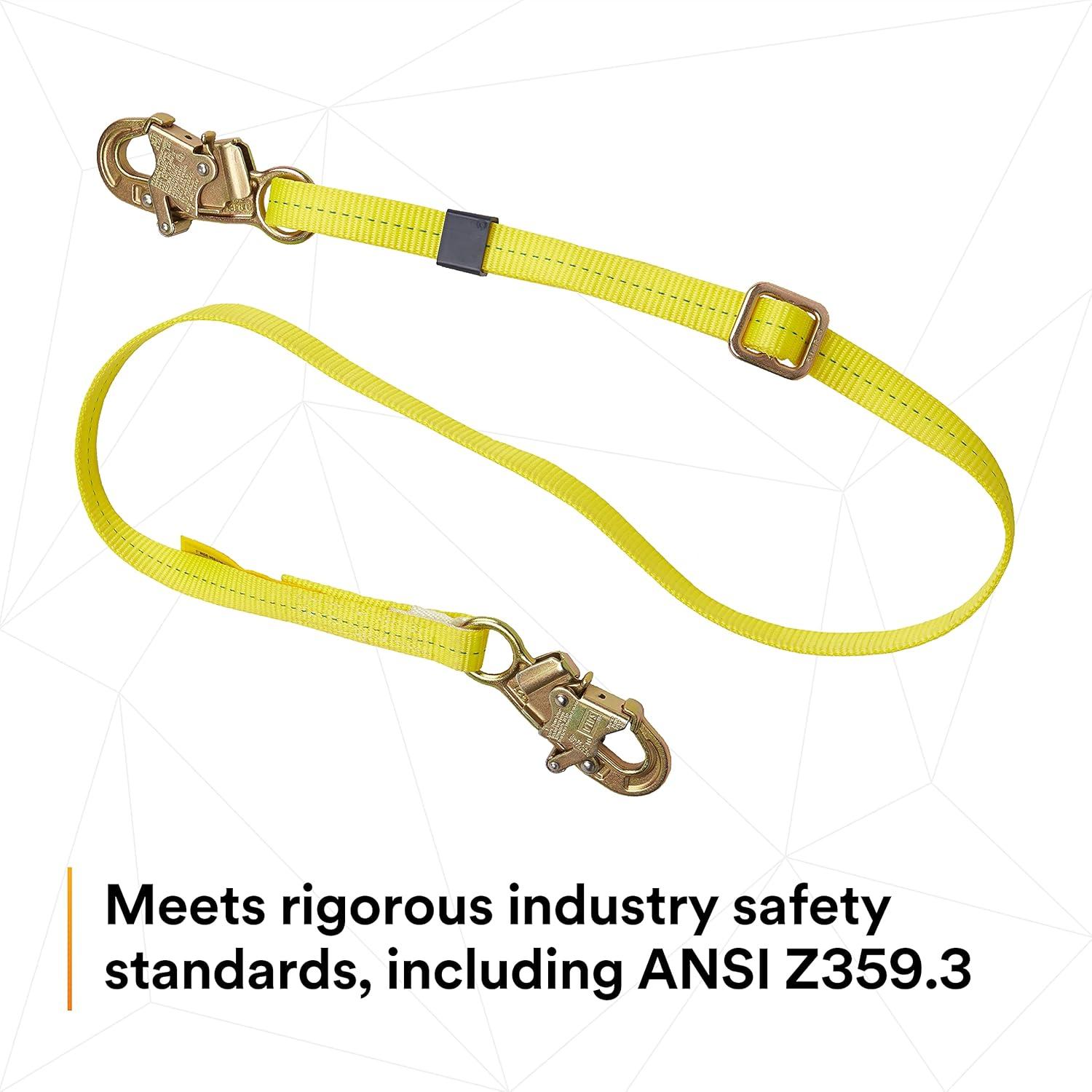 Cuerda de Posicionamiento Ajustable 3M DBI-SALA 1.8m Amarillo