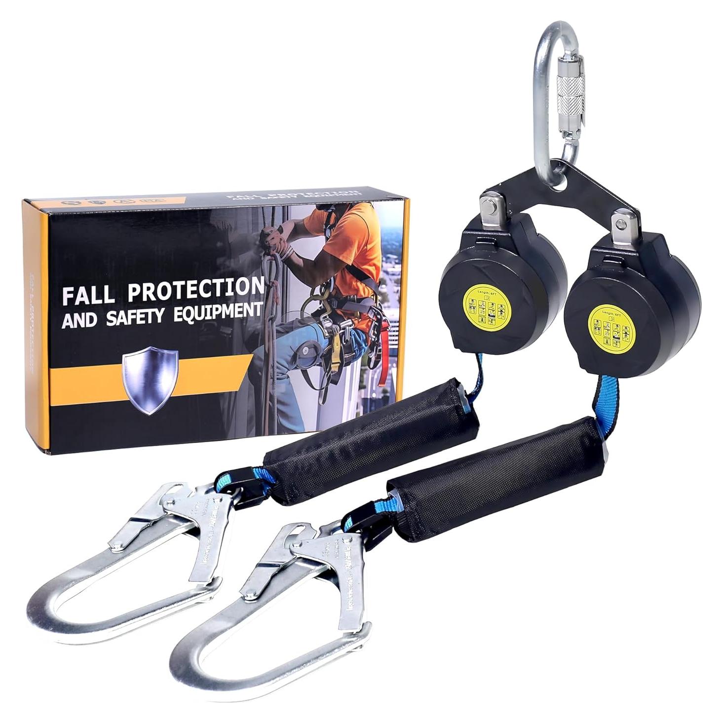 Cuerda de Seguridad Retráctil Doble Pierna YouProtect 6 Pies