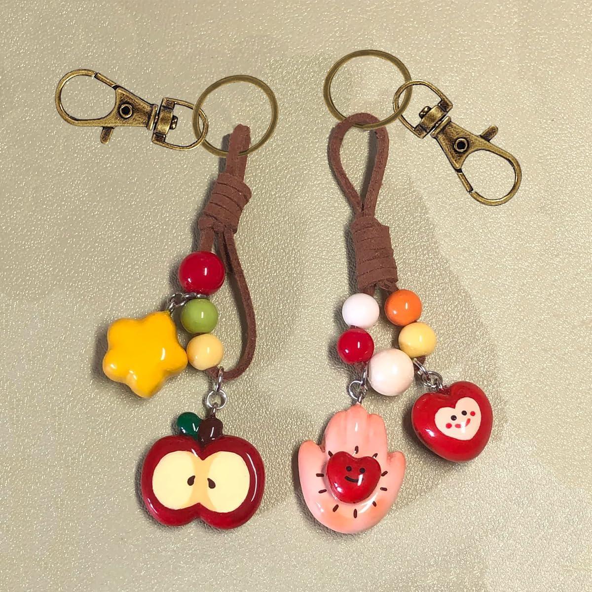 100 Ganchos de Llaveros con Anillos Giratorios Bronce DIY