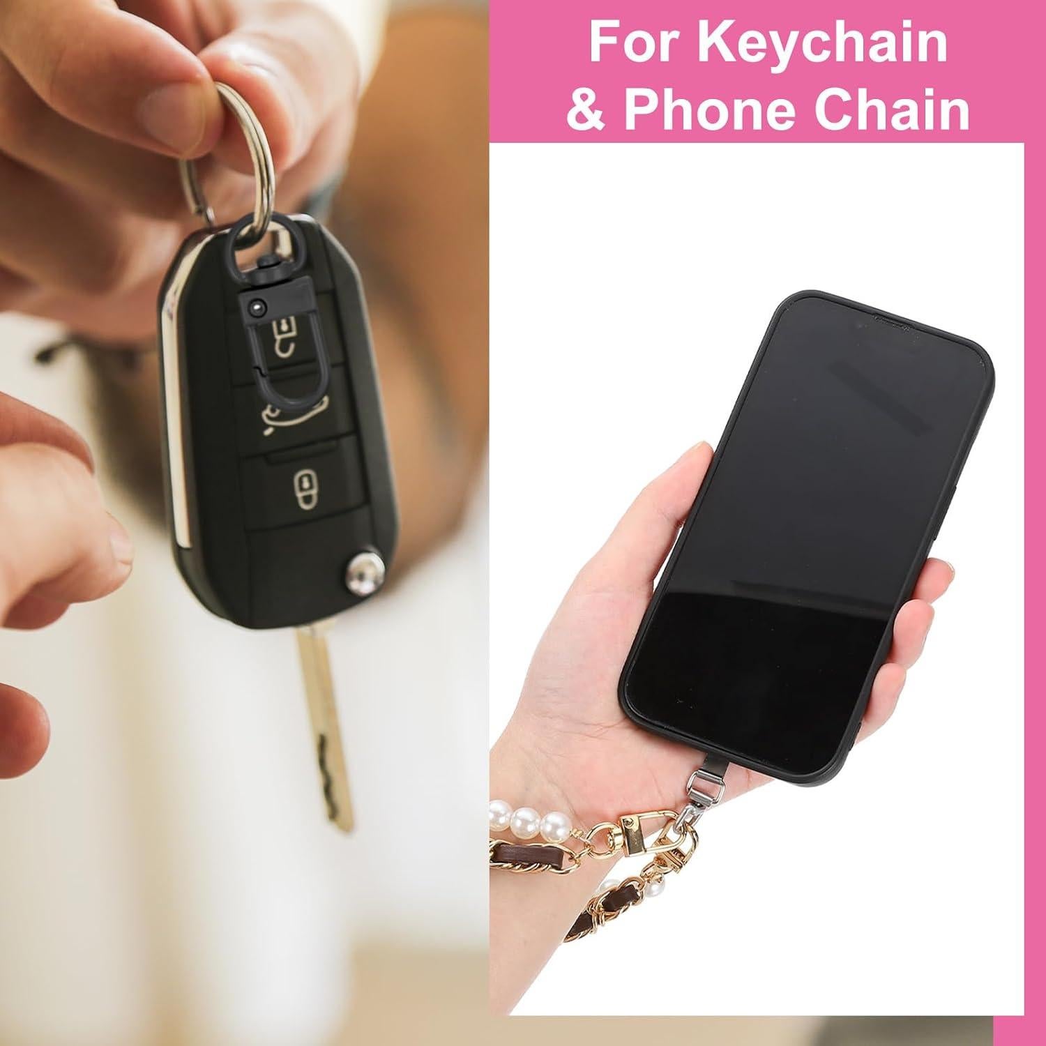 Ganchos de Garra de Langosta uxcell 20Pcs 33mm Metal Negro