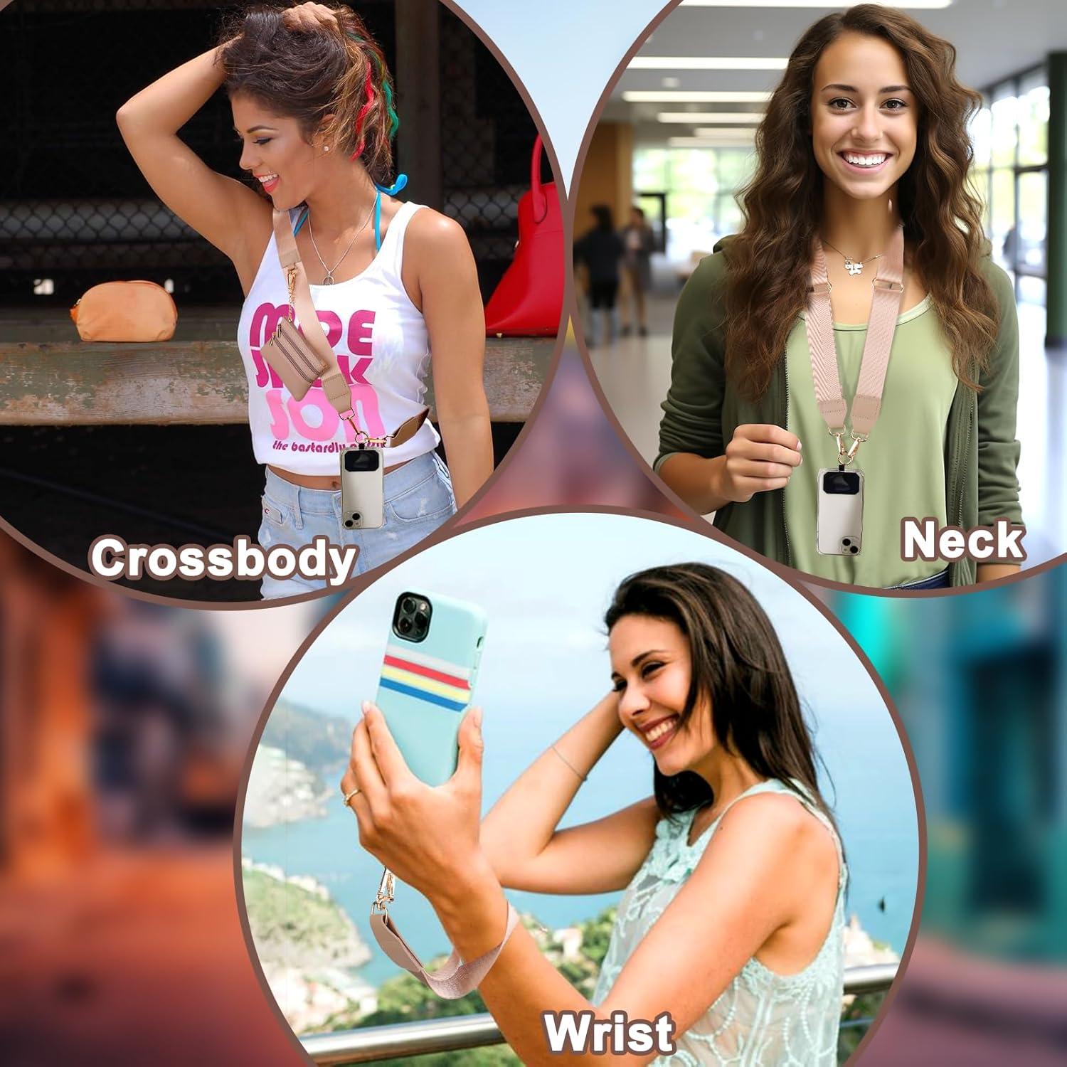 Correa Ajustable para Teléfono XANGNIER con Cartera Multicolor