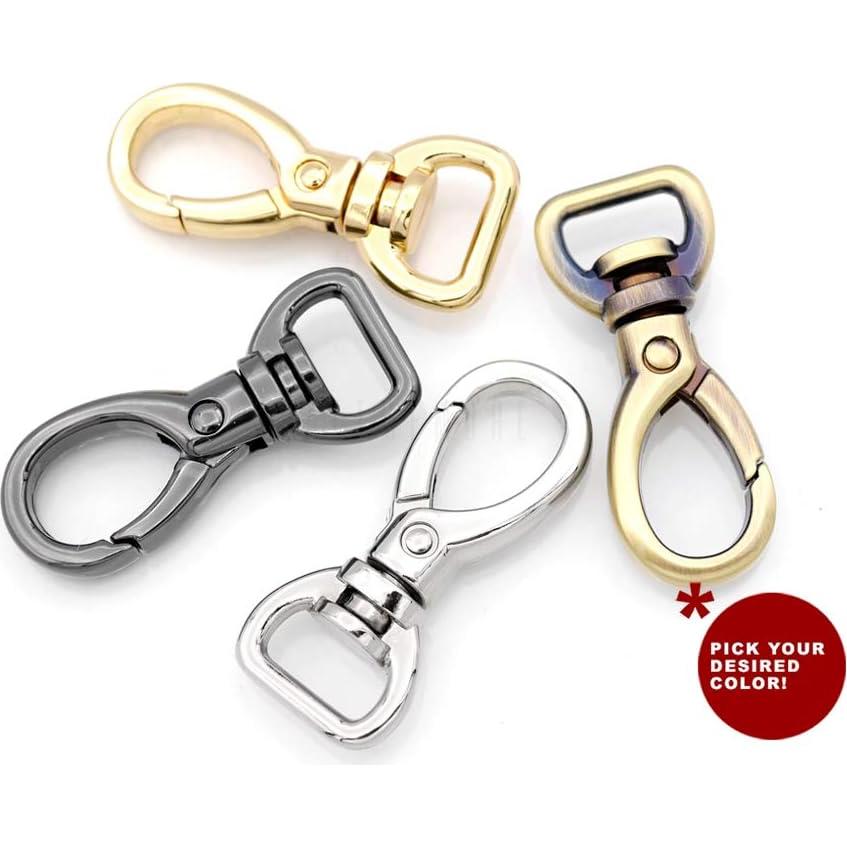 Ganchos de Presión Metal Pesado CRAFTMEMORE 2 Piezas 1.27 cm Negro