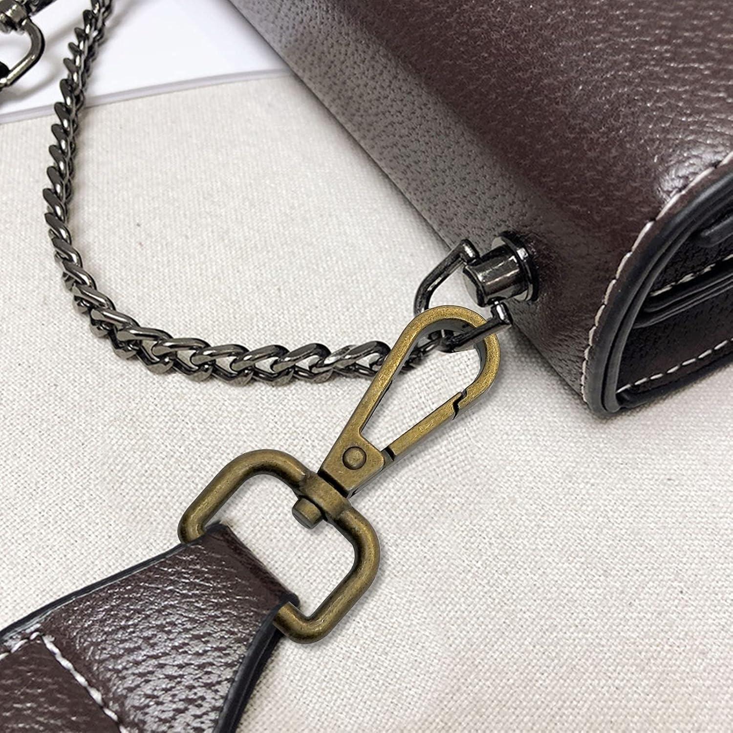 12 Ganchos Giratorios D Anillo Oubaka 48mm Bronce Antiguo