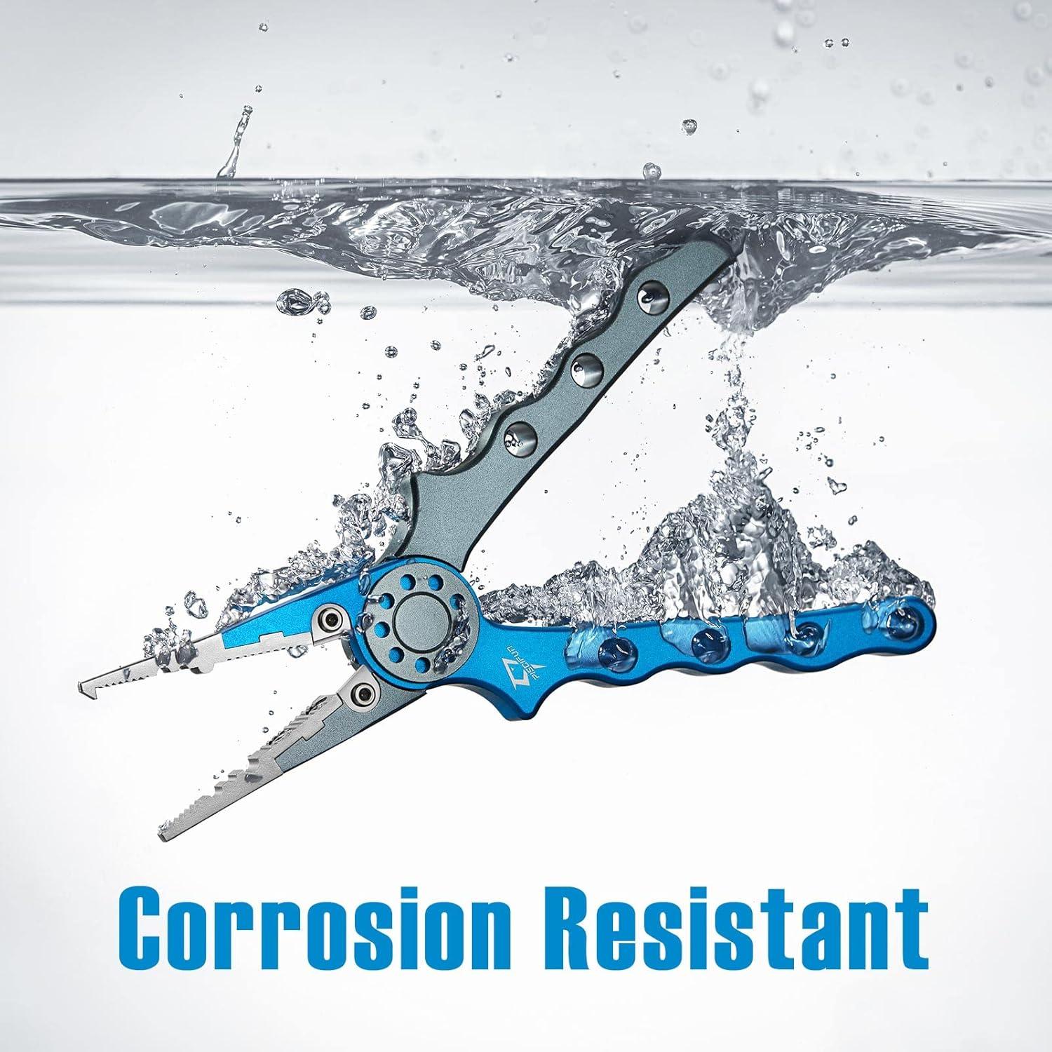 Pinzas de Pesca Piscifun de Aluminio Anticorrosión con Funda