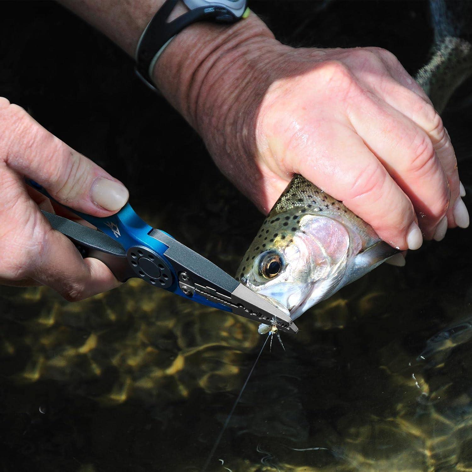Pinzas de Pesca Piscifun de Aluminio Anticorrosión con Funda
