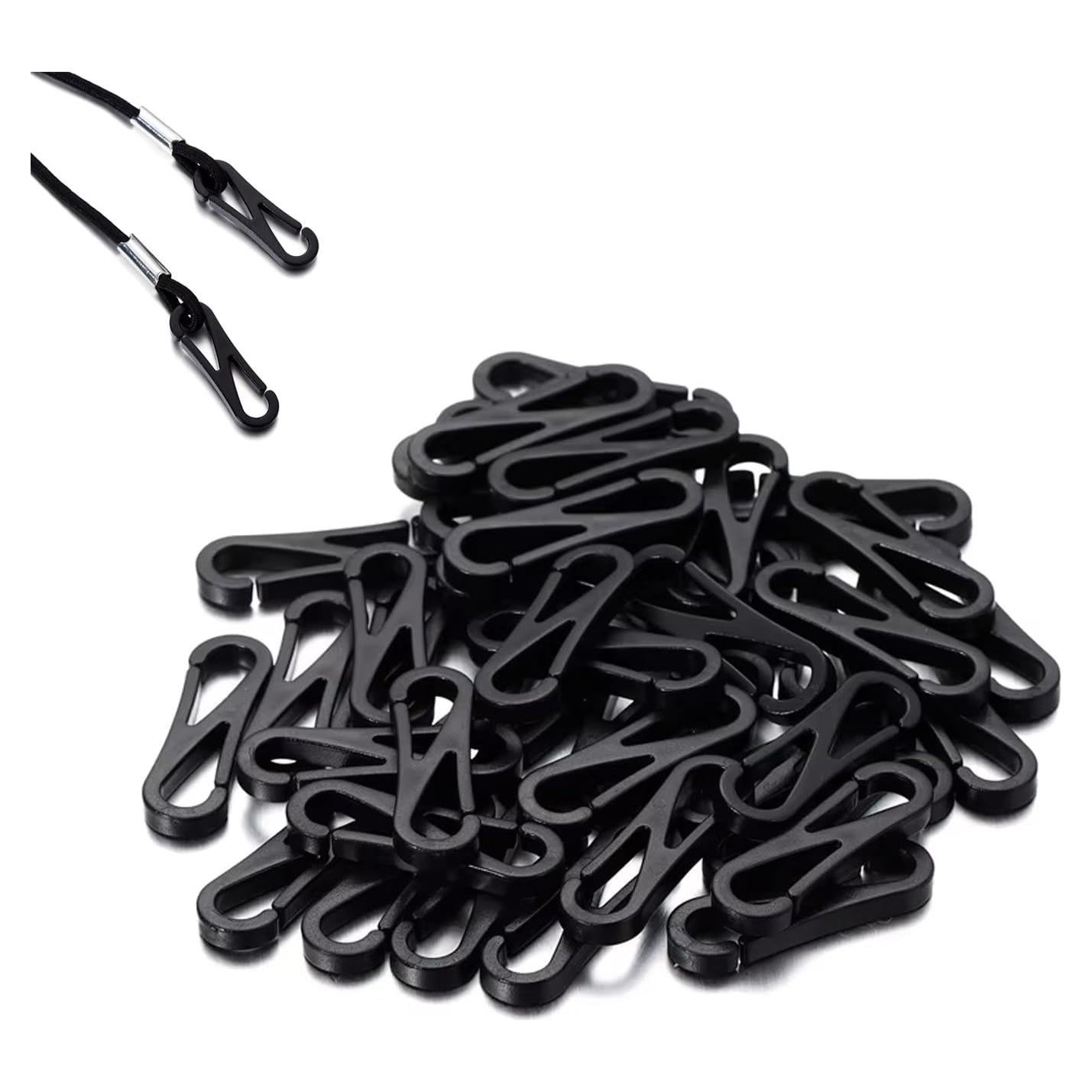 Paquete de 100 Clips de Correa para Sombreros ArrErr