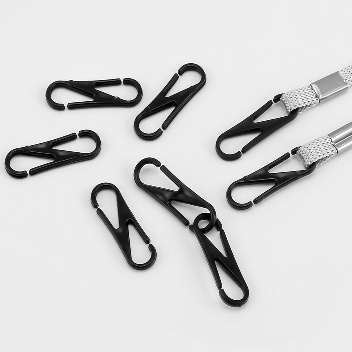 Paquete de 100 Clips de Correa para Sombreros ArrErr