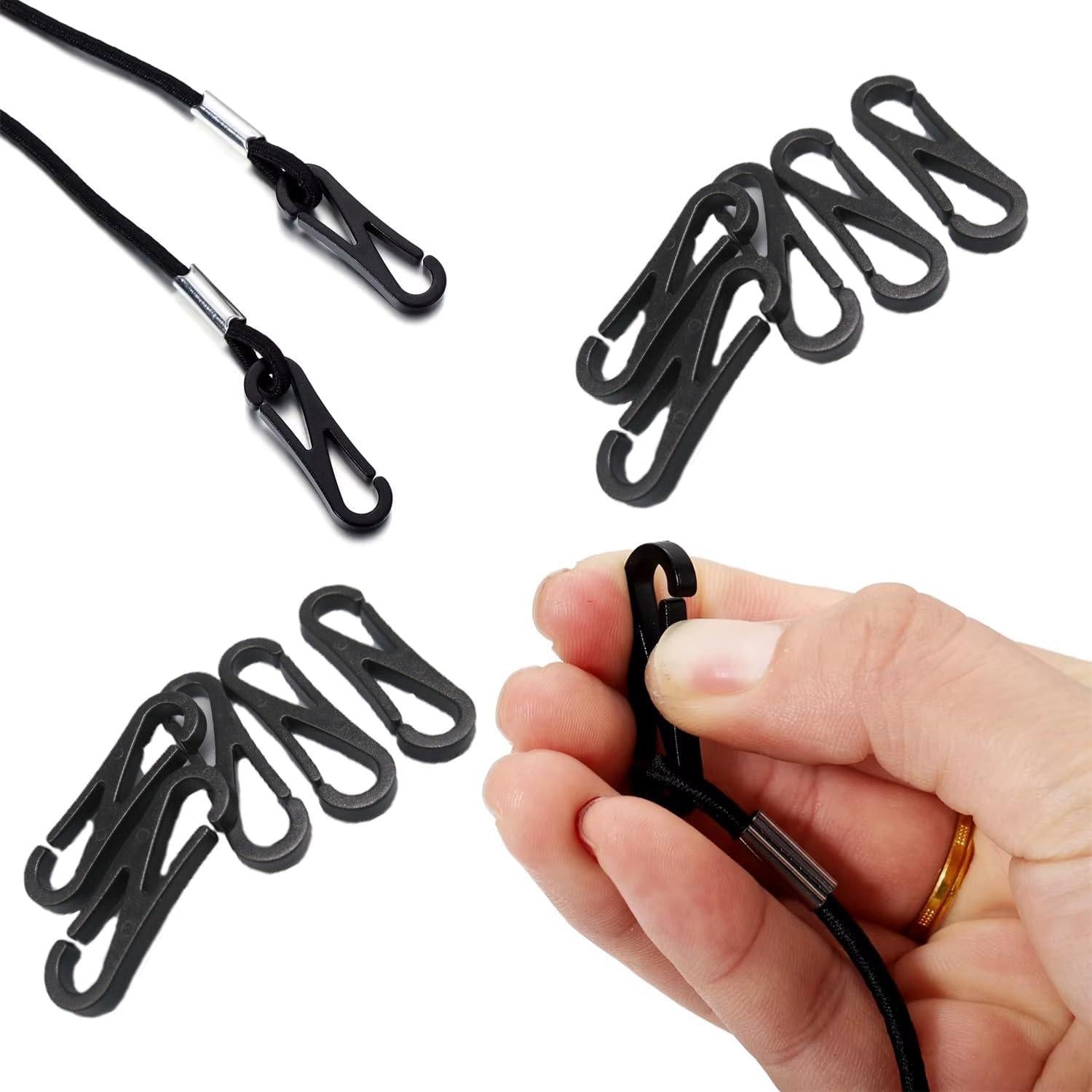 Paquete de 100 Clips de Correa para Sombreros ArrErr