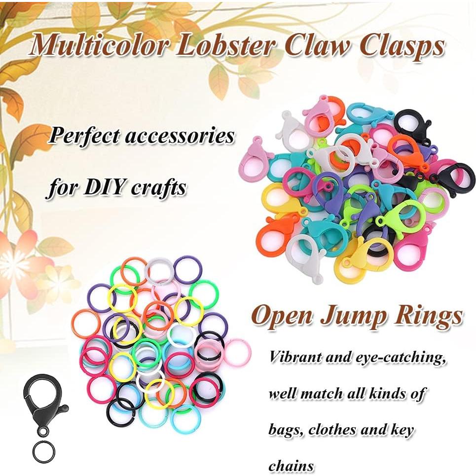Ganchos de Langosta de Plástico Genérico 100 Piezas Multicolor