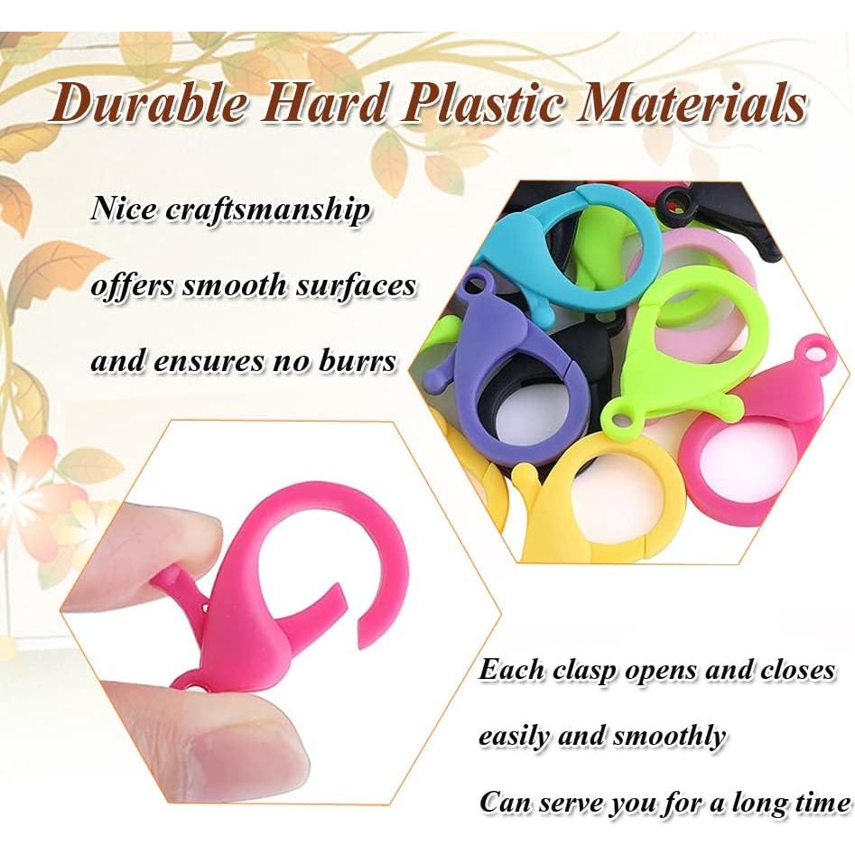 Ganchos de Langosta de Plástico Genérico 100 Piezas Multicolor