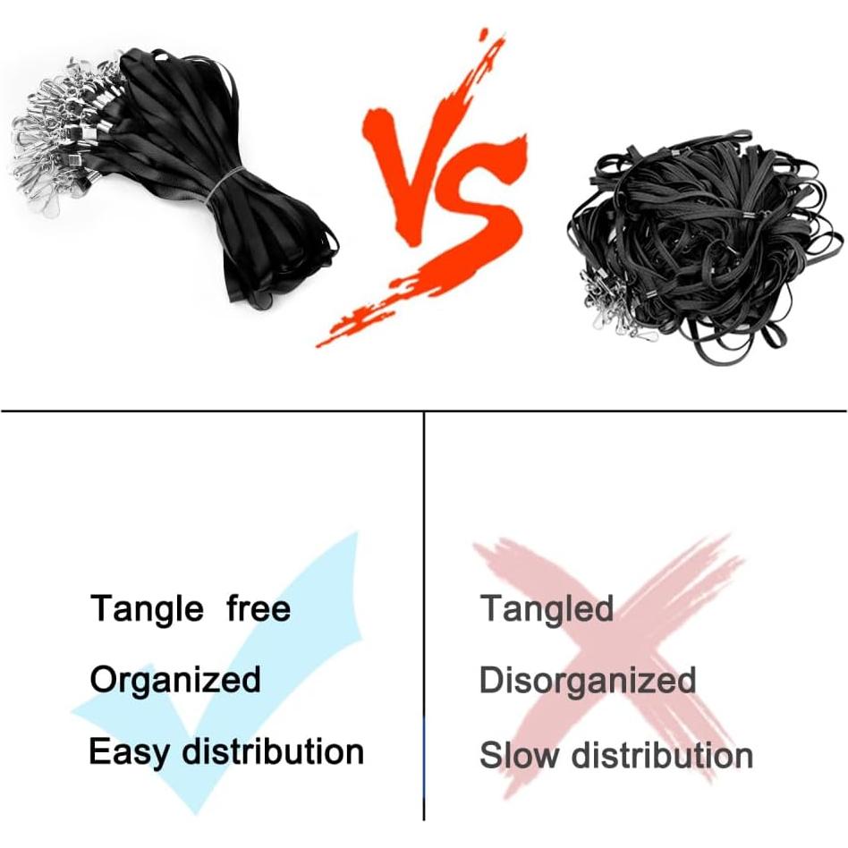 Cintas de Identificación Antspirit 10 Unidades con Gancho Giratorio