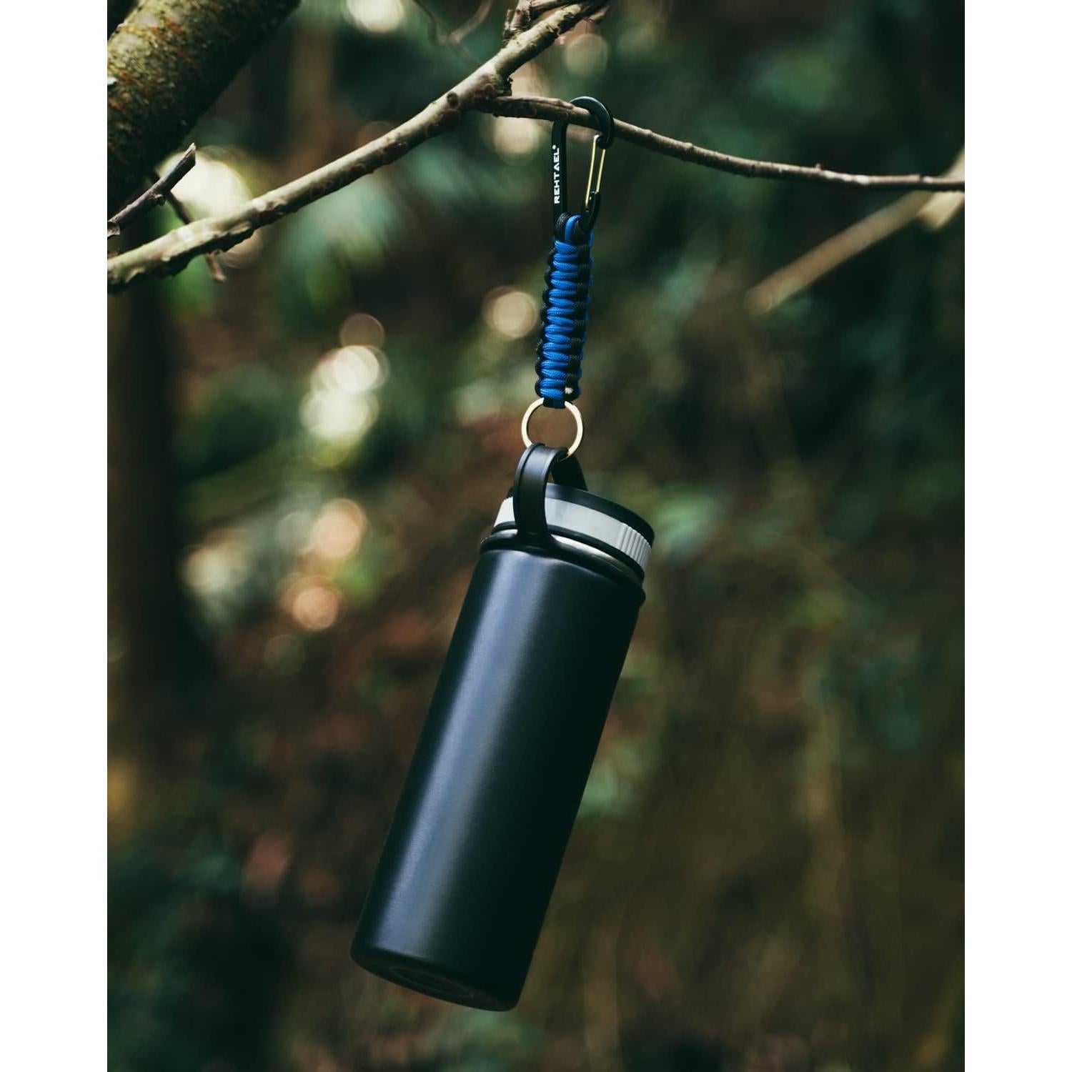 Cadena de Llave REHTAEL Paracord 550 con Mosquetón 2pcs