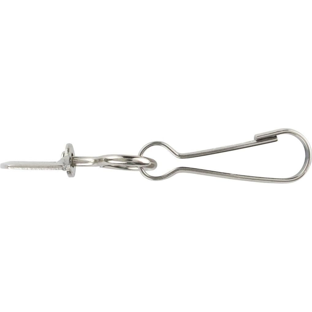 Clips de Gancho Giratorio de Metal Premium Specialist ID - Paquete de 10