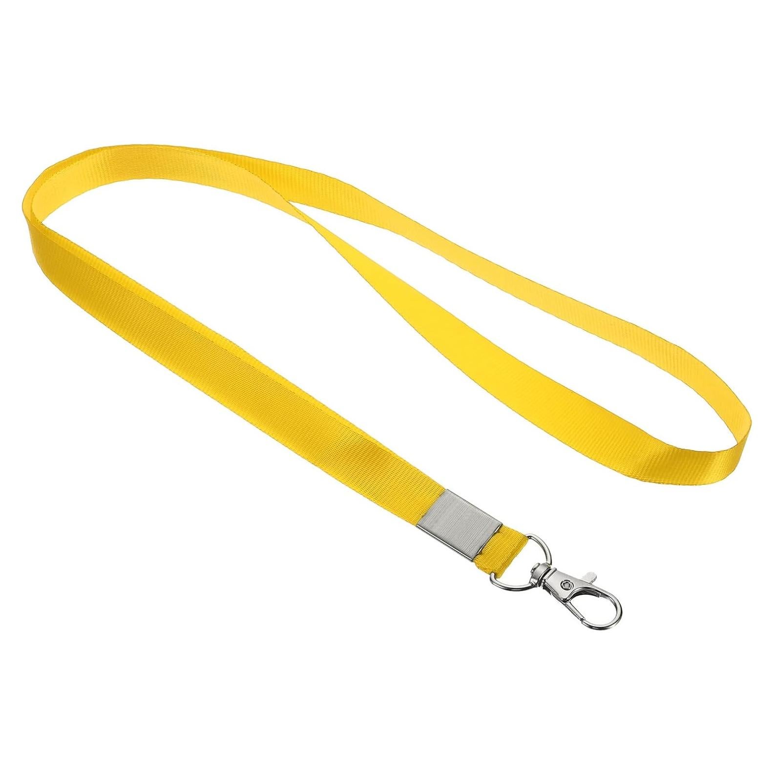 Cintas de Cuello PATIKIL 43 cm Amarillo Paquete de 50