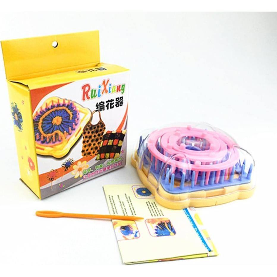 Kit de Telar de Flores Alimitopia - Herramienta DIY para Tejer