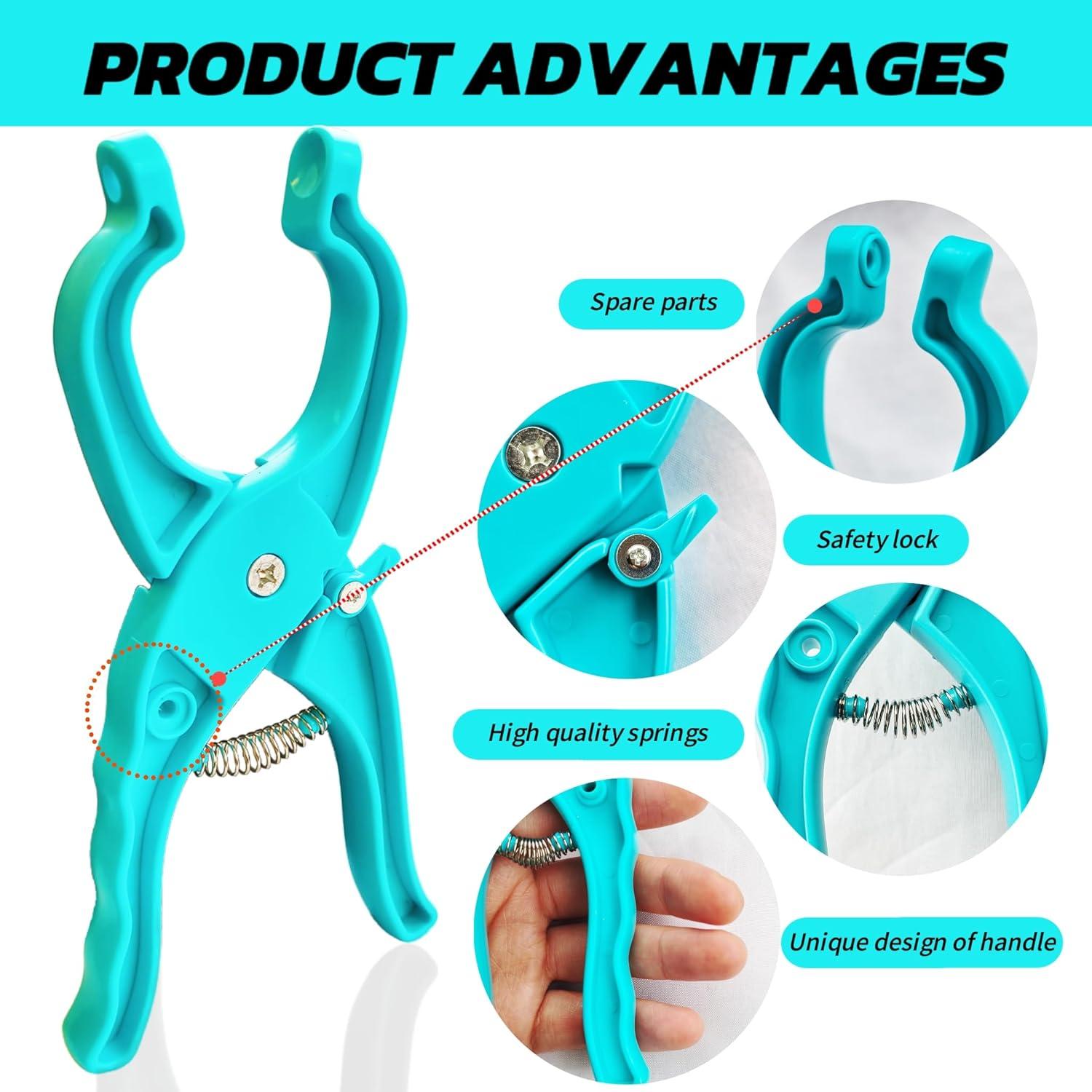 Herramienta de Ojos de Seguridad SPMKTQK 5-30mm Azul