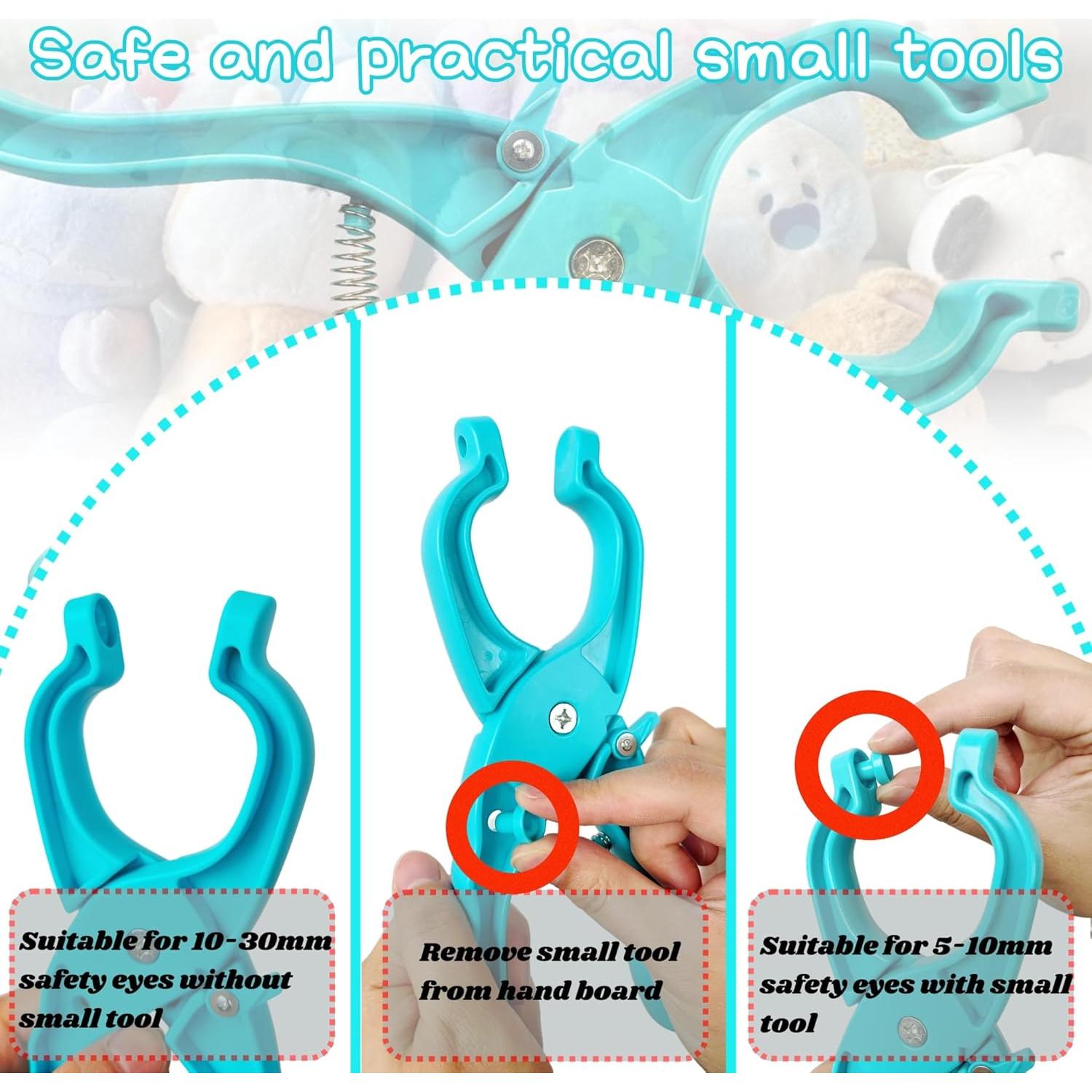 Herramienta de Ojos de Seguridad SPMKTQK 5-30mm Azul