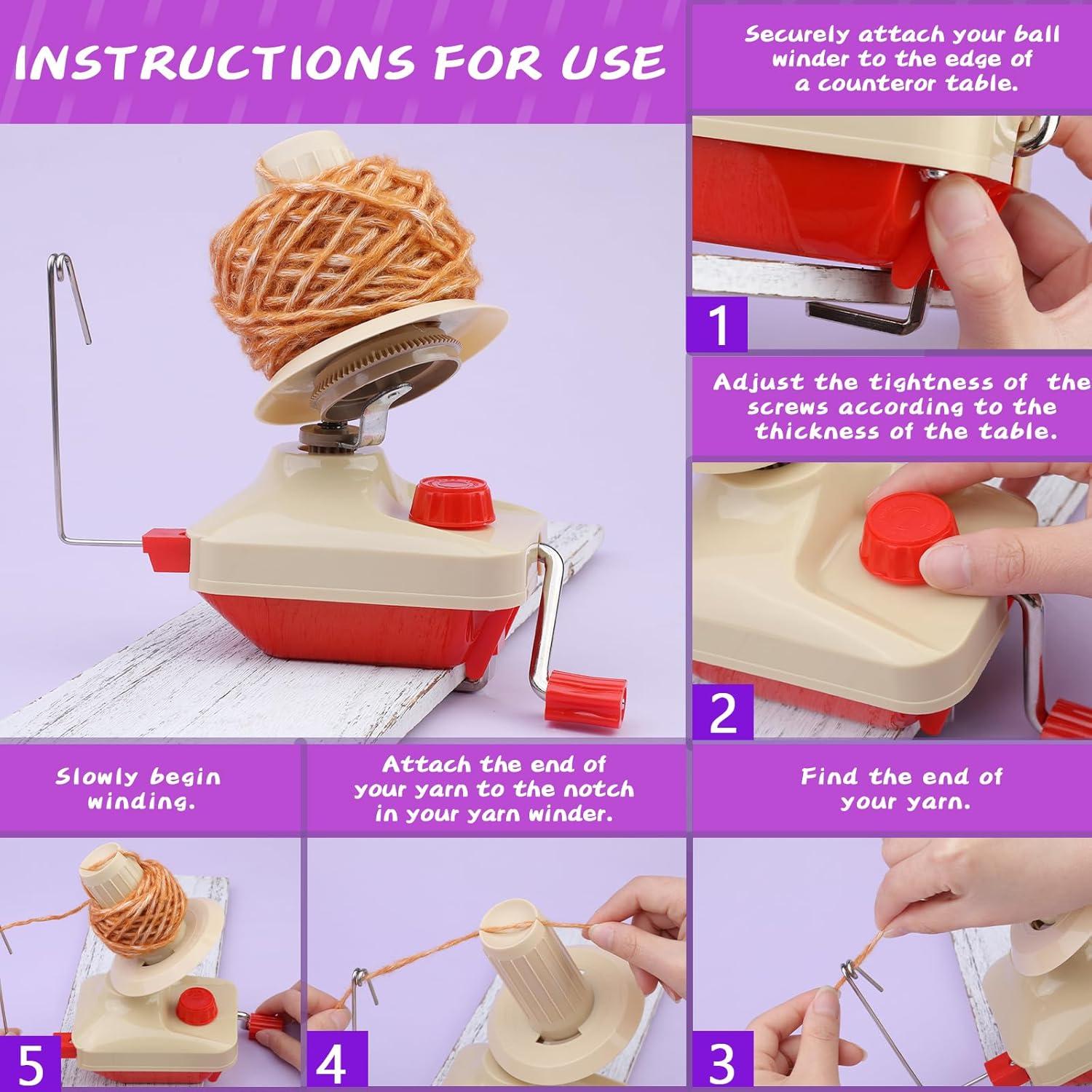 Hilera de Ovillos de Hilo BUTUZE 40 PCS con Hacedor de Pom Pom