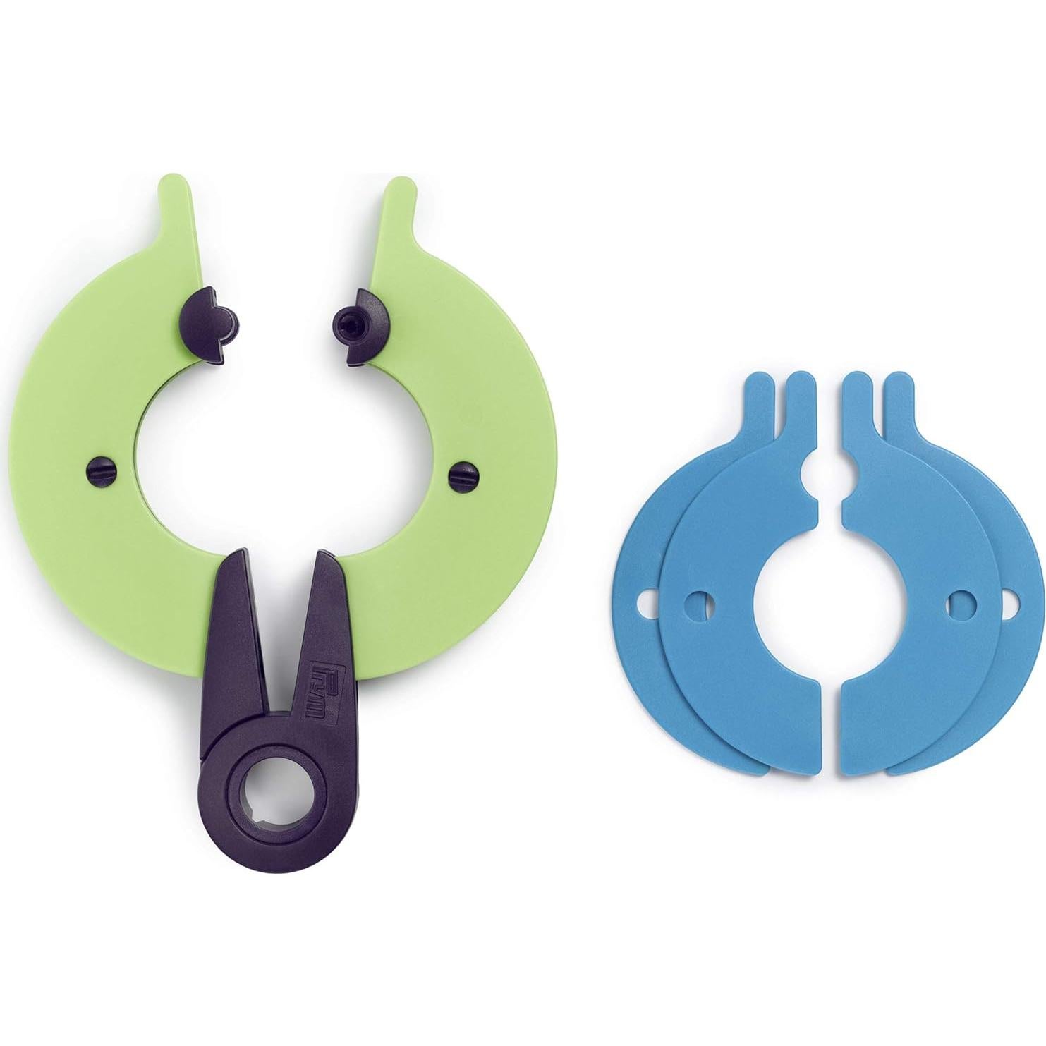 Hacedor de Pompones Prym 2-en-1 Morado y Azul 3 y 9 cm