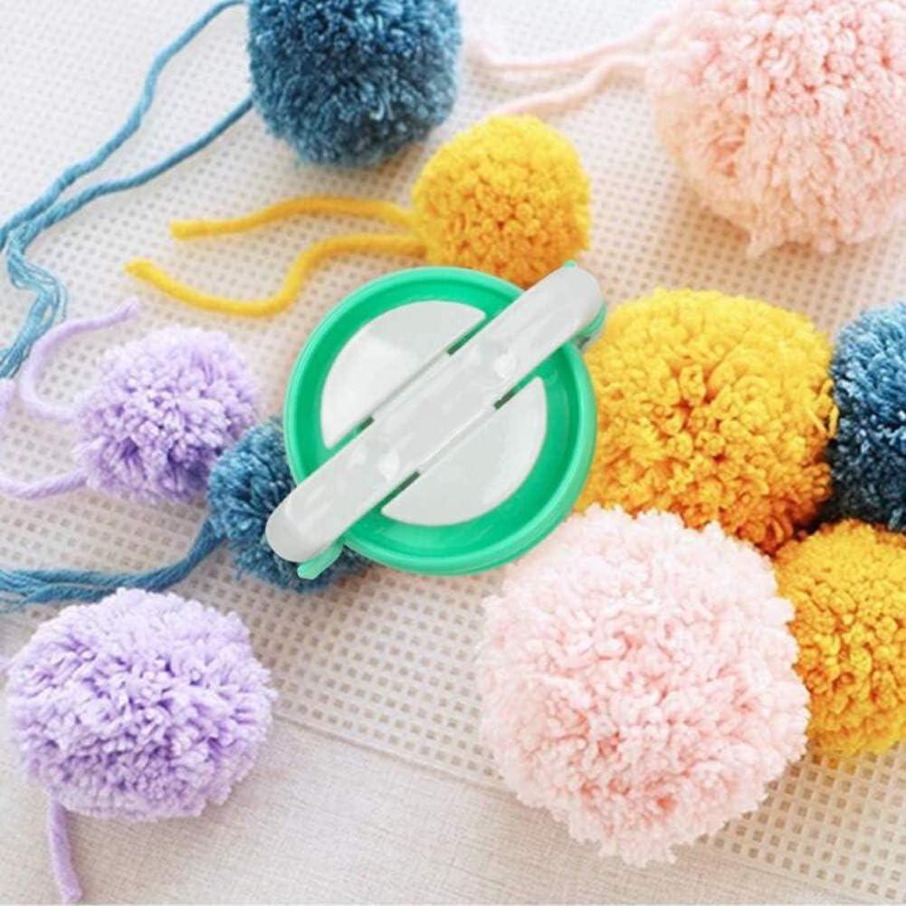 Kit de Fabricación de Pompones QUUPY 4 Tamaños DIY Manualidades
